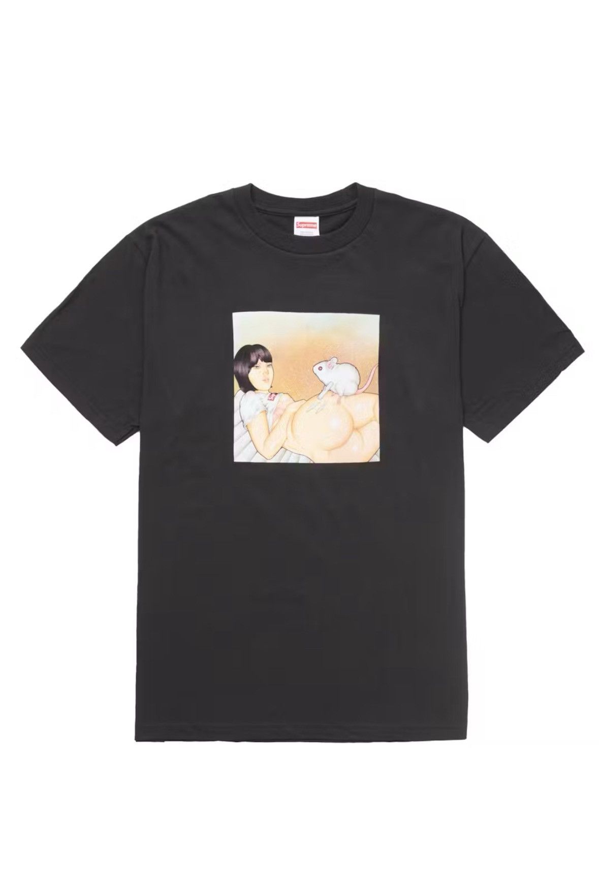 Supreme Supreme mouse tee (black) (XXL) Size US XXL / EU 58 / 5 - 2 Thumbnail