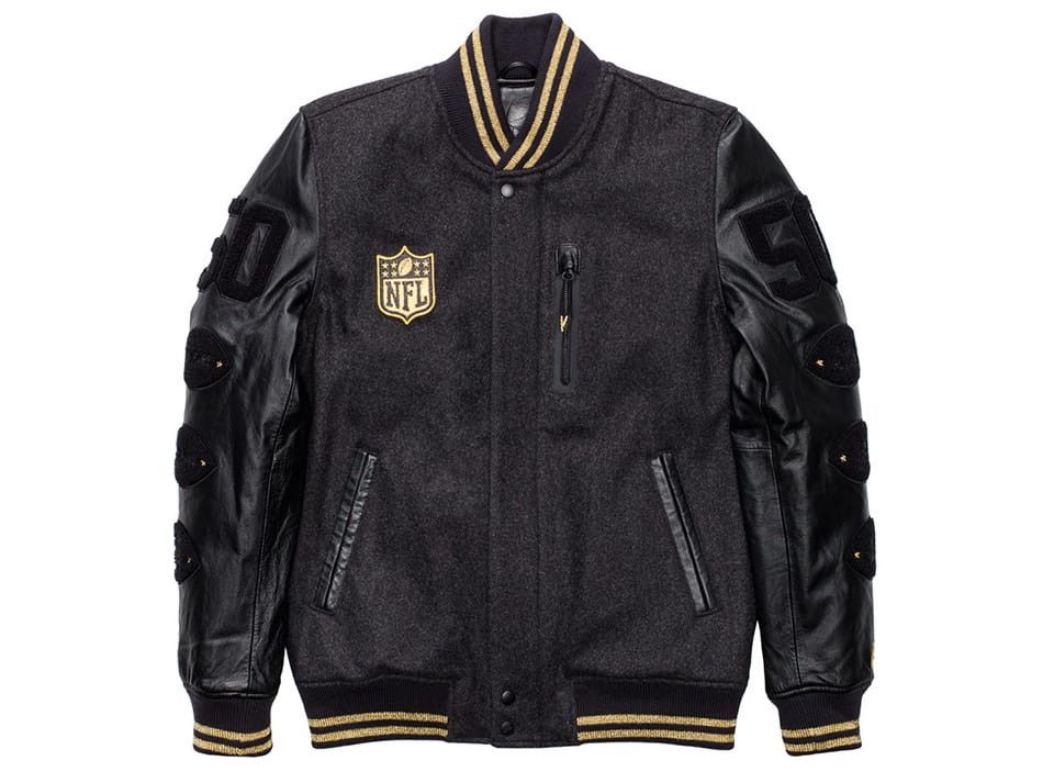 Nike × Undefeated Nike Super bowl 50 destroyer varsity jacket Size US S / EU 44-46 / 1 - 2 Thumbnail