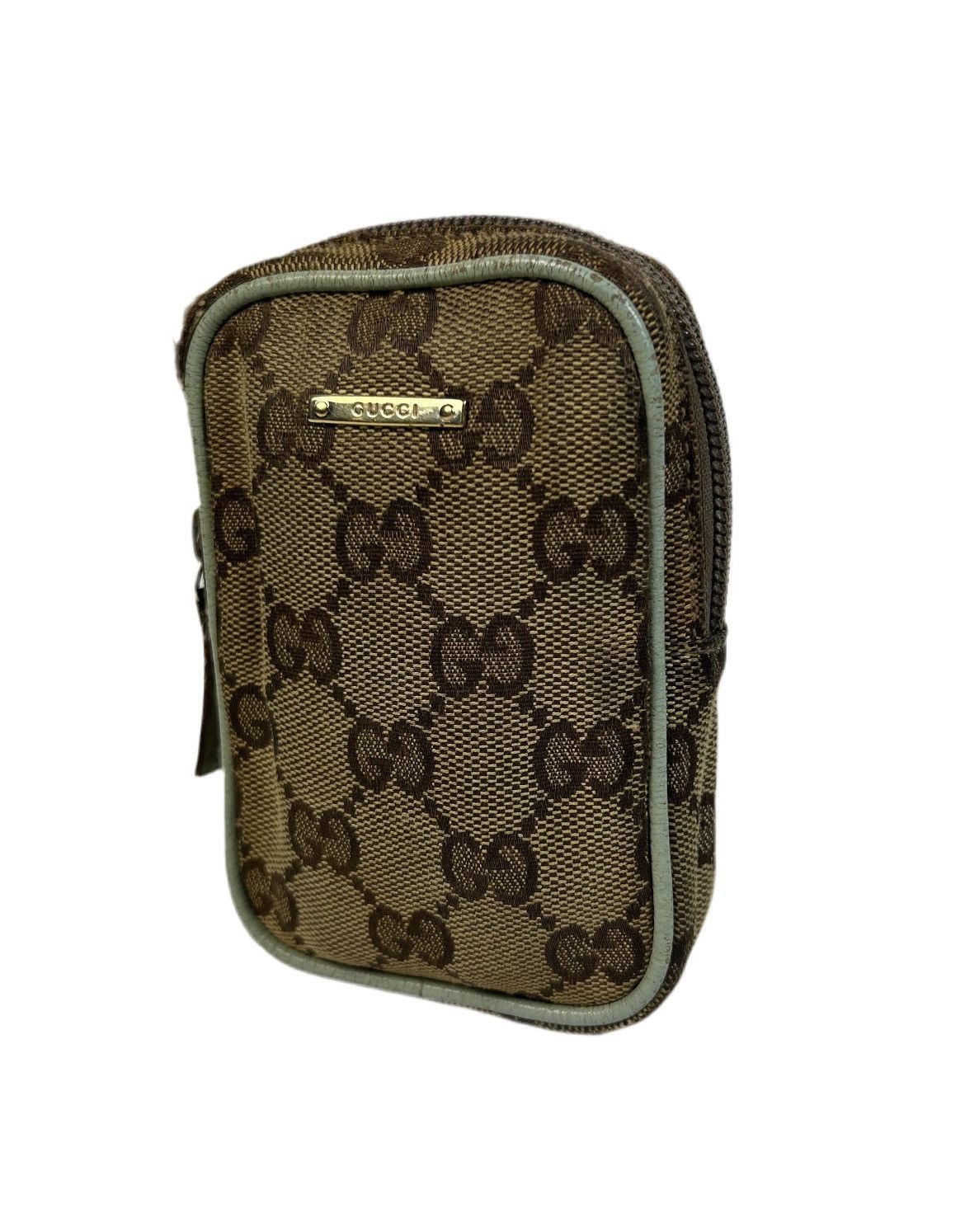 Gucci Gucci GG Canvas Monogram Cosmetic Bag Size ONE SIZE - 1 Thumbnail