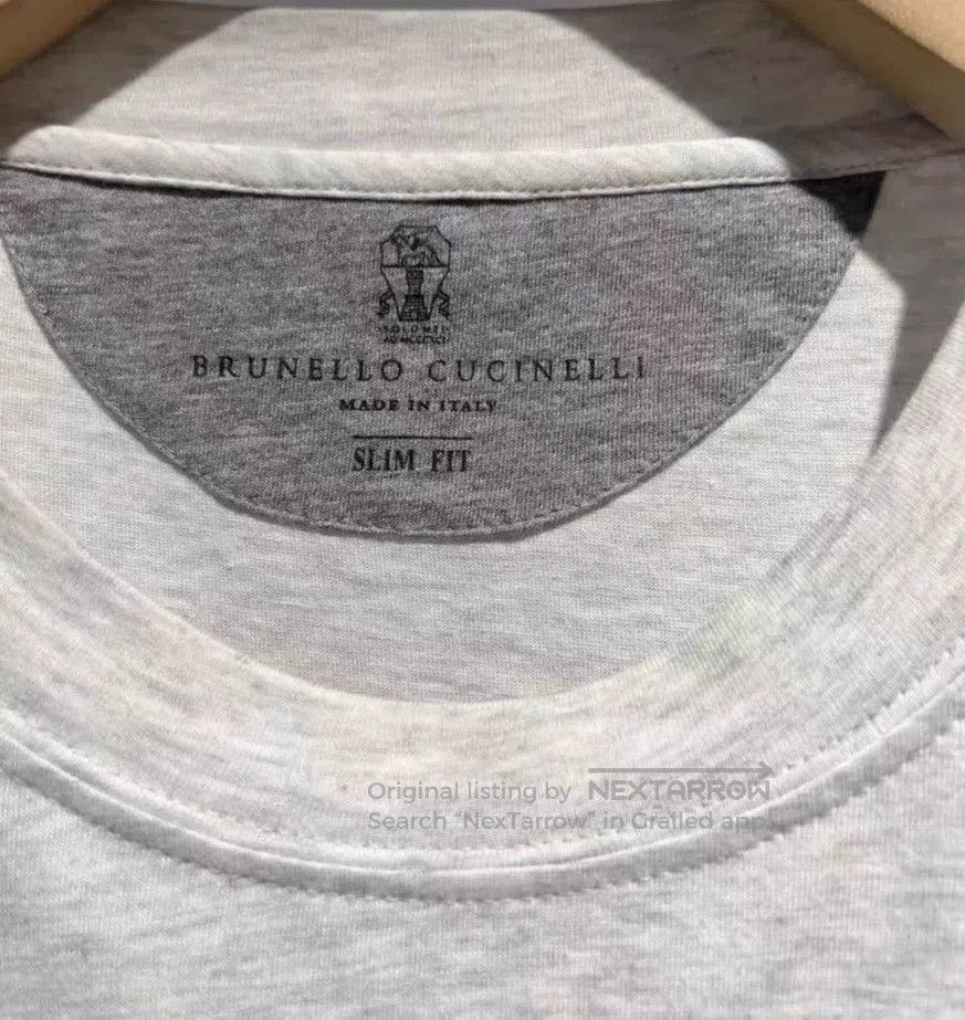 Brunello Cucinelli Brunello Cucinelli Men's Short Sleeve T-Shirt. Size US S / EU 44-46 / 1 - 5 Thumbnail