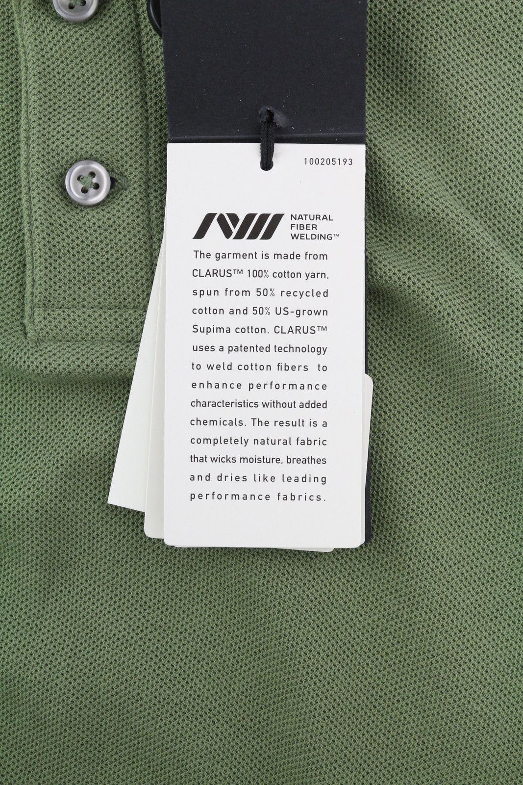 RLX Ralph Lauren S Green Polo Neck Wicking Tee 84568 Size US S / EU 44-46 / 1 - 5 Thumbnail