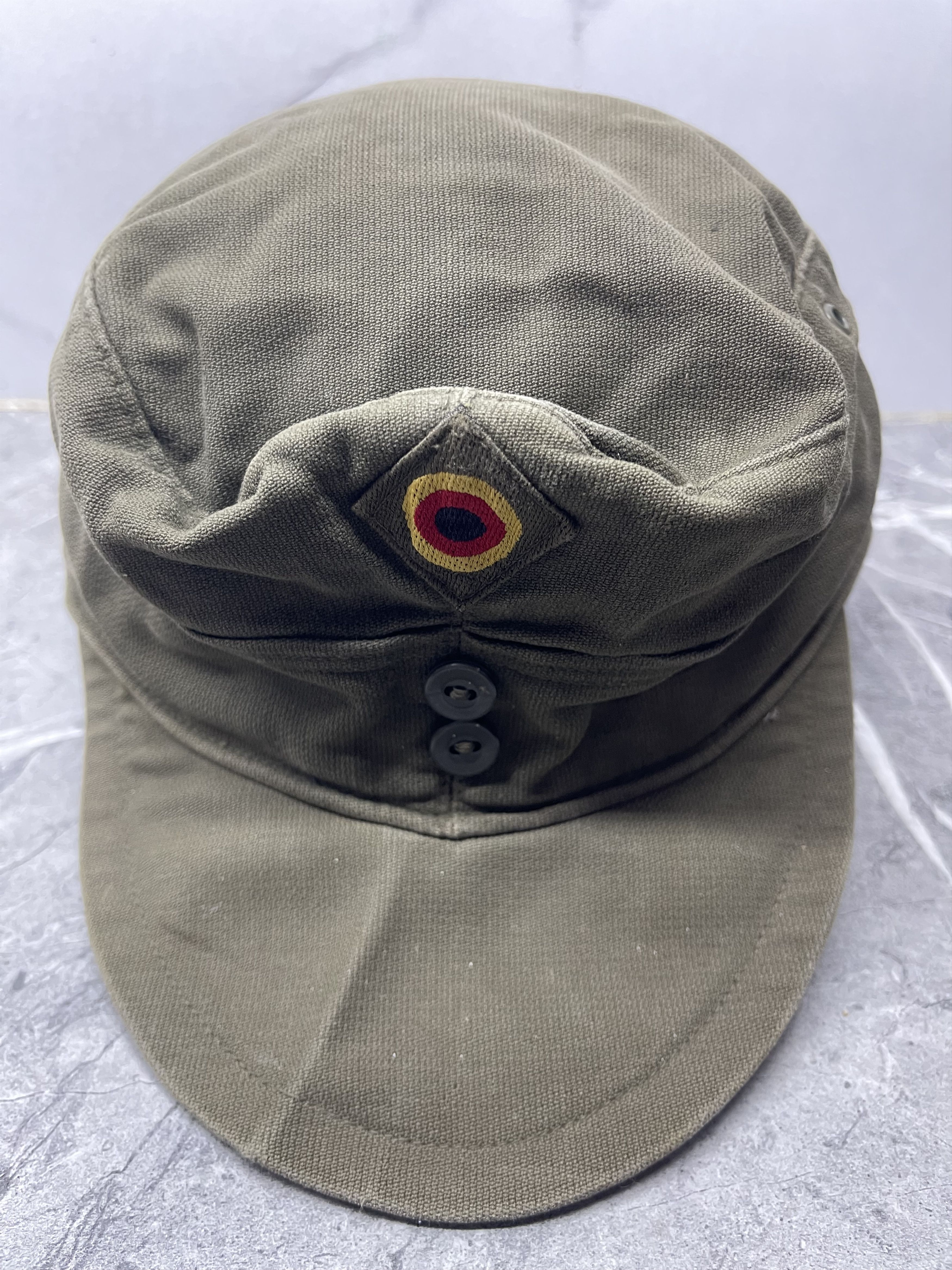 Vintage Vintage Military 80s 90s Distressed Style Cap Hat Size ONE SIZE - 2 Thumbnail