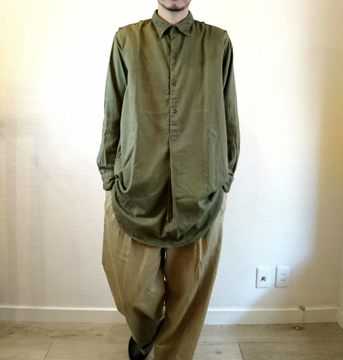Orslow Very Rare 1960s Czech Republic Granpa Military Shirt Size US L / EU 52-54 / 3 - 16 Thumbnail