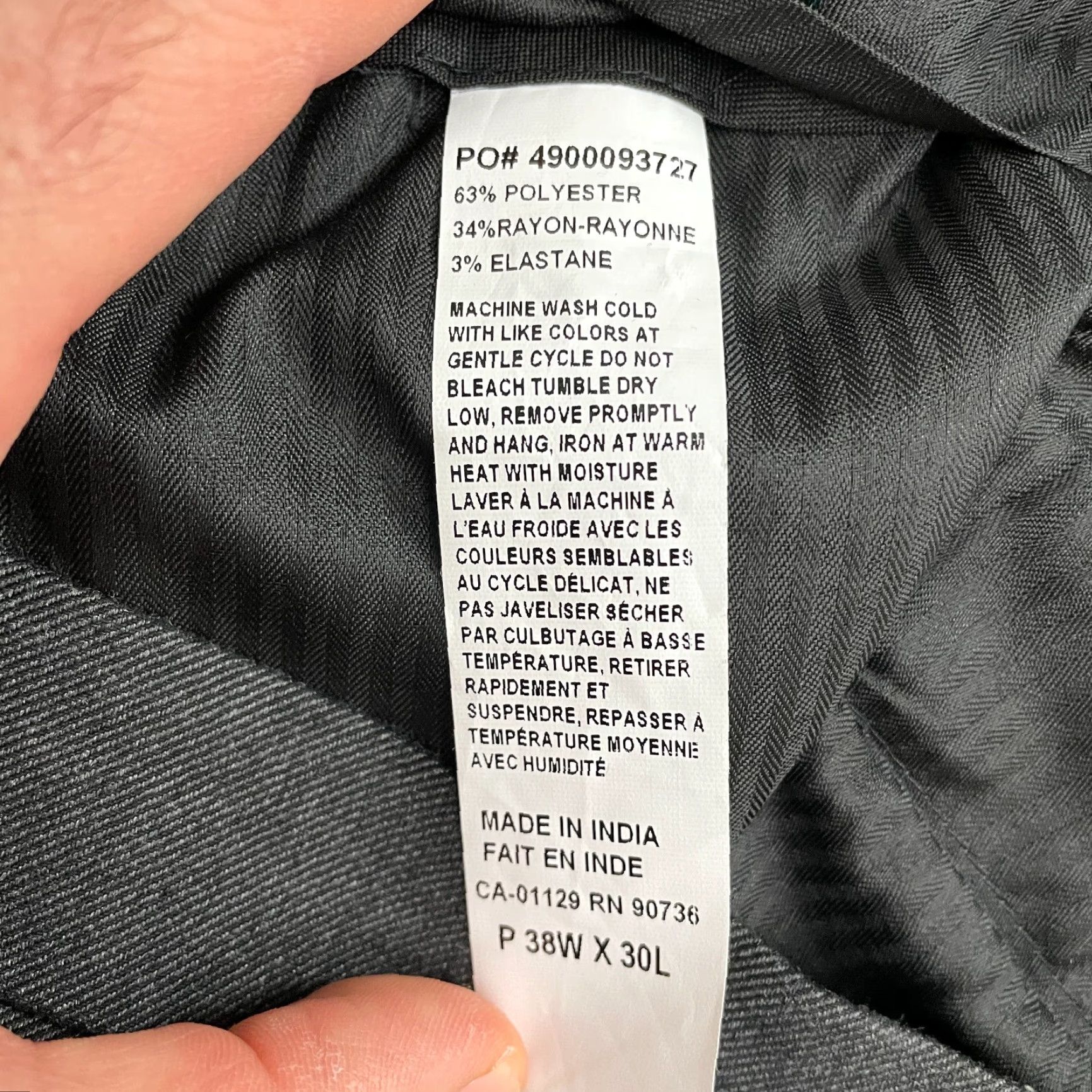 Ralph Lauren Lauren Ralph Lauren Dress Pants Men 38x30 Gray Flat Front Straight Leg Work Dress Pants Mens Regular Gray 30in Inseam City Preppy USA Classic Bedrock? Size US 38 / EU 54 - 7 Thumbnail