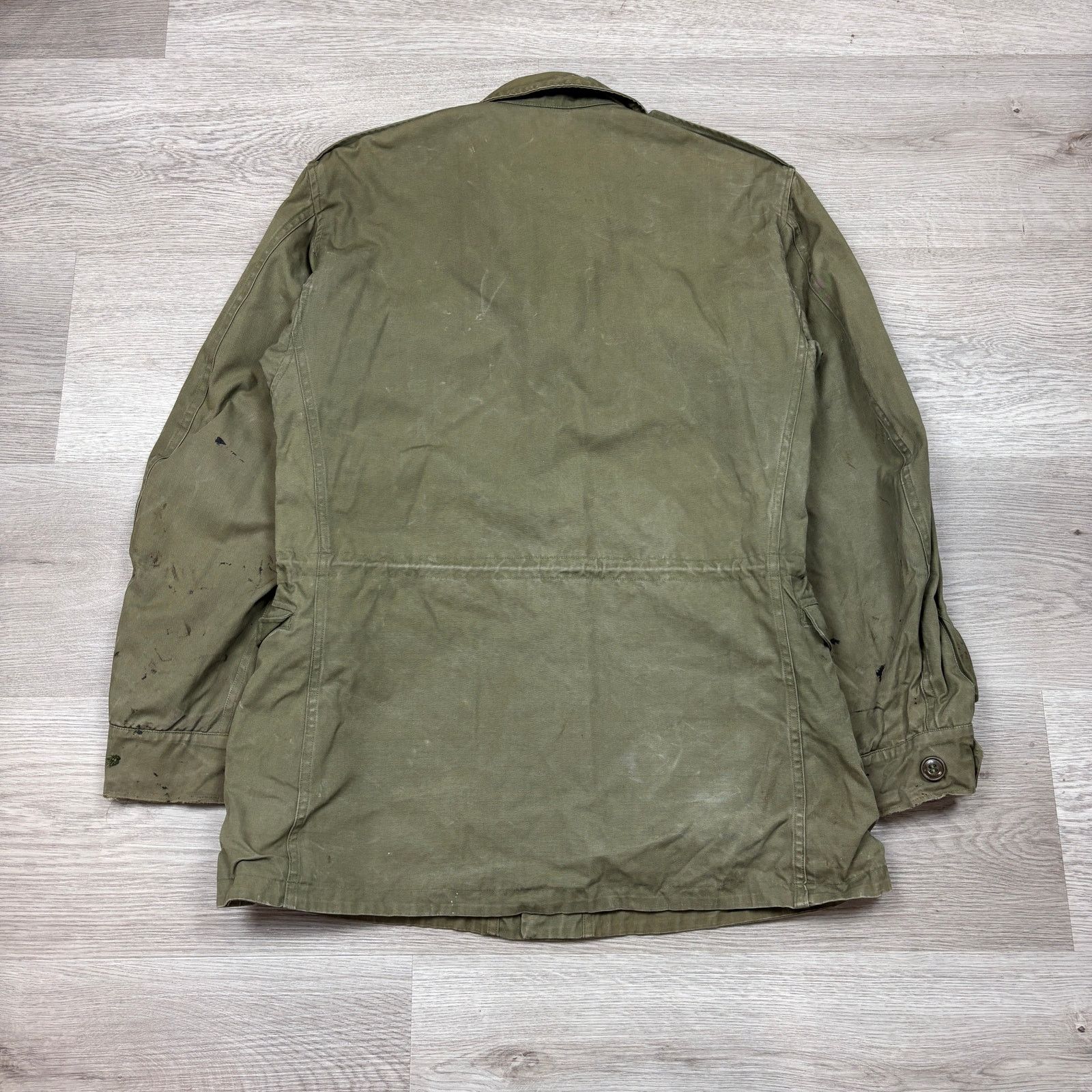 Vintage True Vintage 40s WWII M-1943 Army Field Jacket Men's 42 L Size US L / EU 52-54 / 3 - 3 Thumbnail