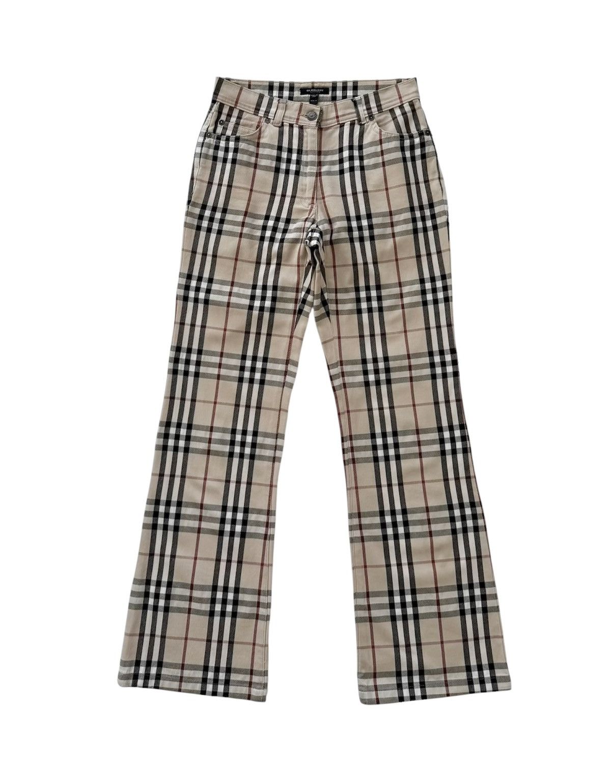 Burberry BURBERRY NOVA CHECK PANTS Size 27" / US 4 / IT 40 - 1 Thumbnail