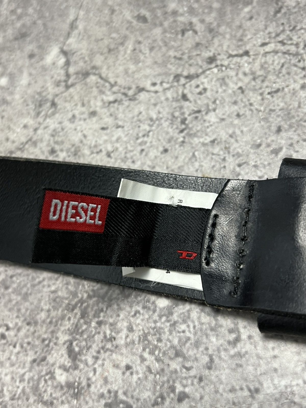 Diesel × Vintage Diesel Belt Leather Vintage Metal Logo Size ONE SIZE - 7 Thumbnail