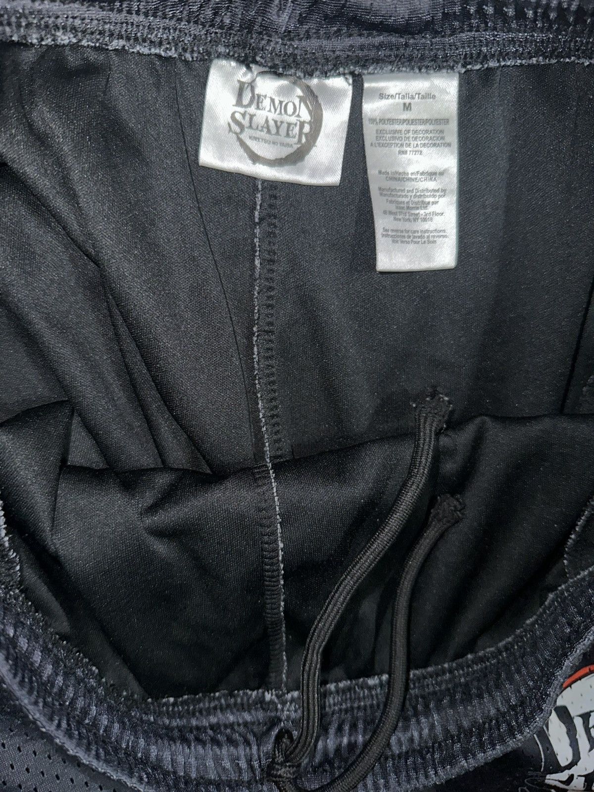 Other Demon Slayer Kimestsu no yaiba mesh athletic shorts black Size US 32 / EU 48 - 4 Thumbnail