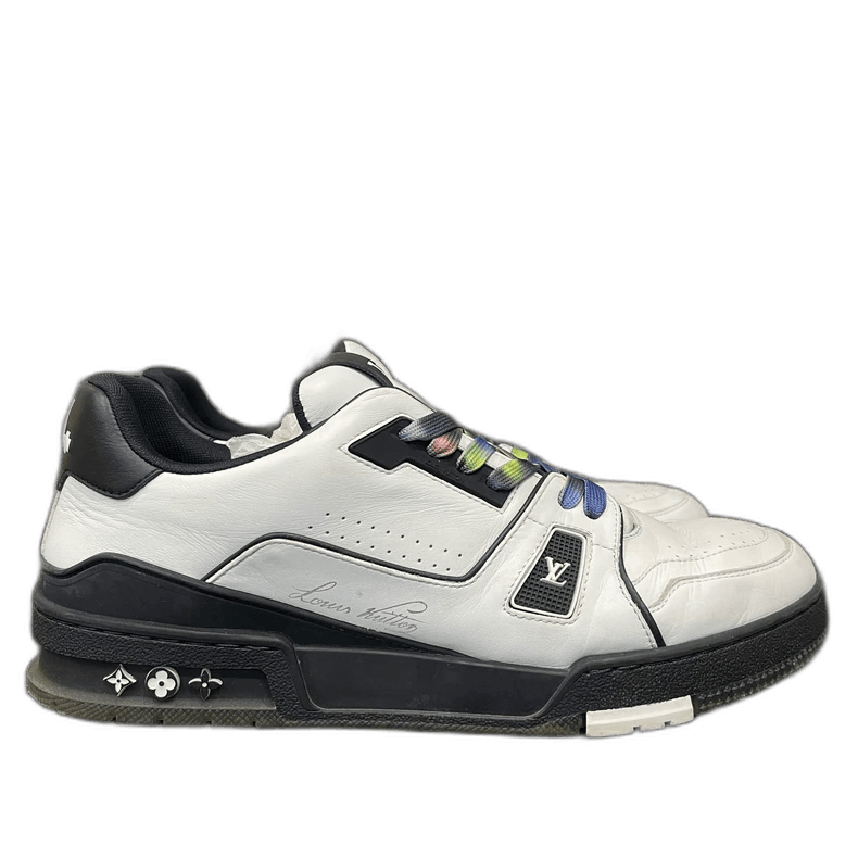 Louis Vuitton Louis Vuitton Black and White Sneakers for Sale Size US 10 / EU 43 - 1 Thumbnail