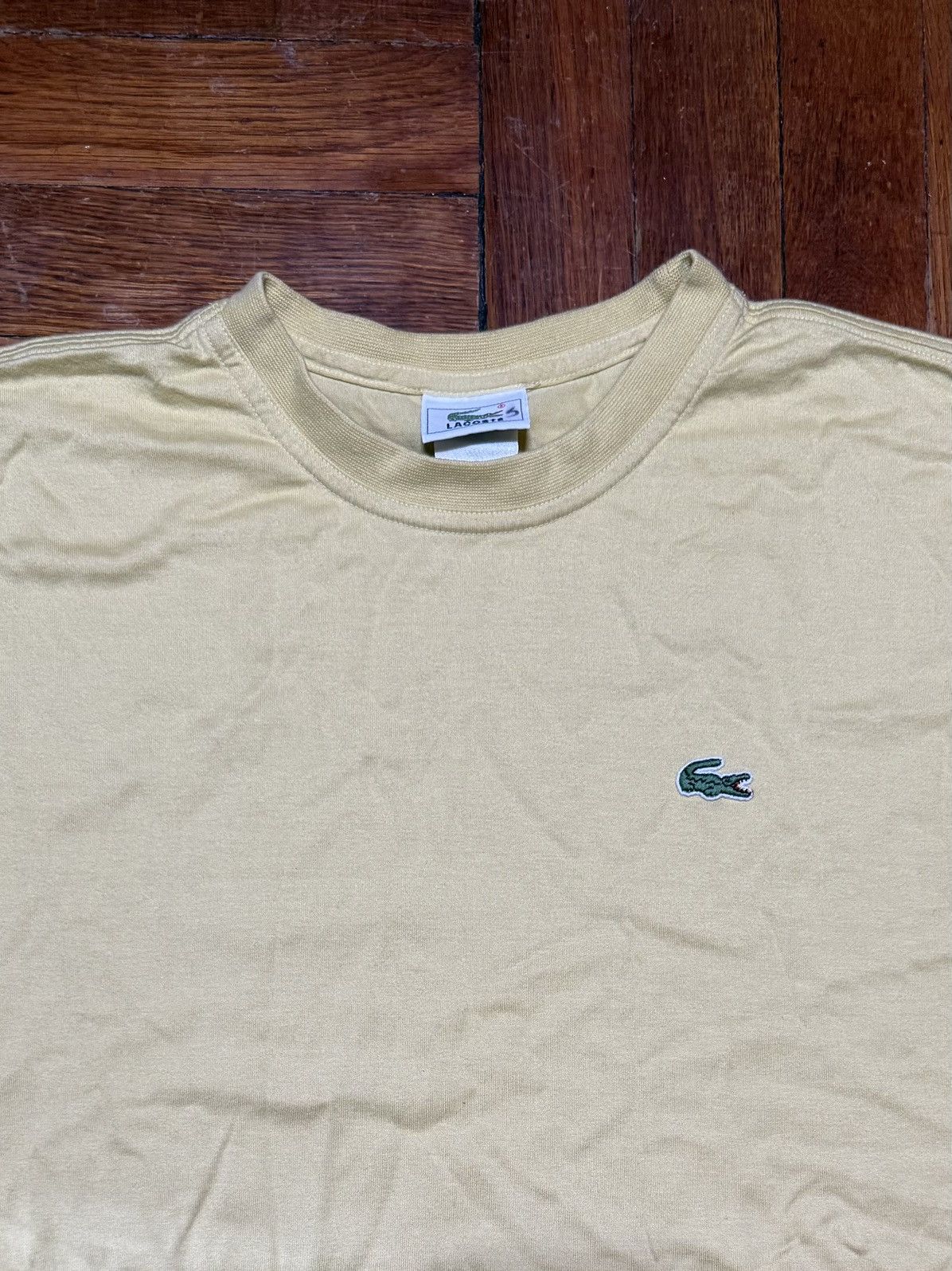 Lacoste Vintage 90s Lacoste T Shirt Size US XL / EU 56 / 4 - 1 Thumbnail