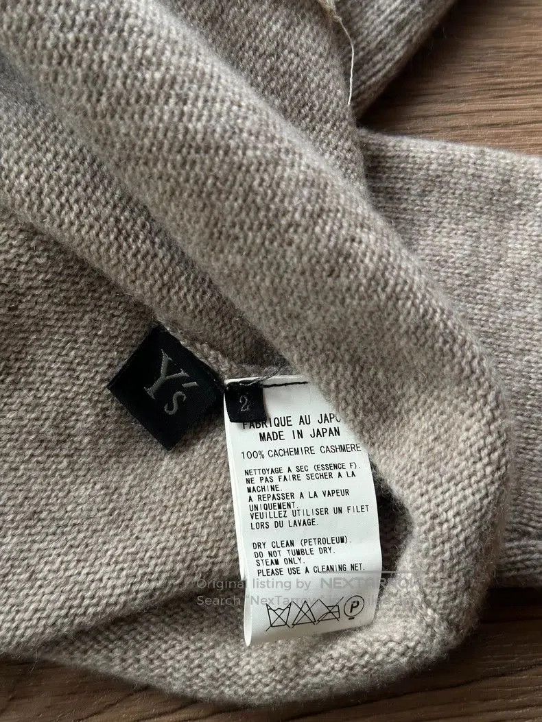 Yohji Yamamoto Y's Yohji Yamamoto Cashmere Knit Top Size US M / EU 48-50 / 2 - 6 Thumbnail