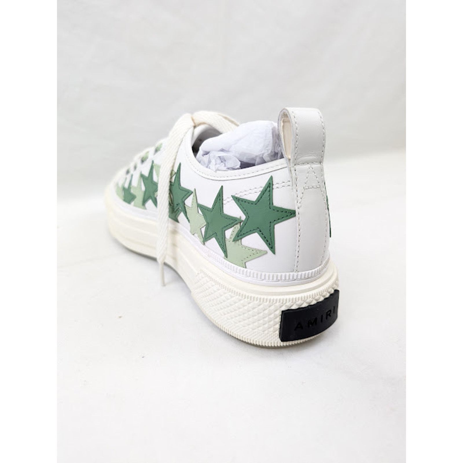 Amiri o1rshd1 Stars Court Low-Top Sneakers in Mint Size US 15 / EU 48 - 11 Thumbnail