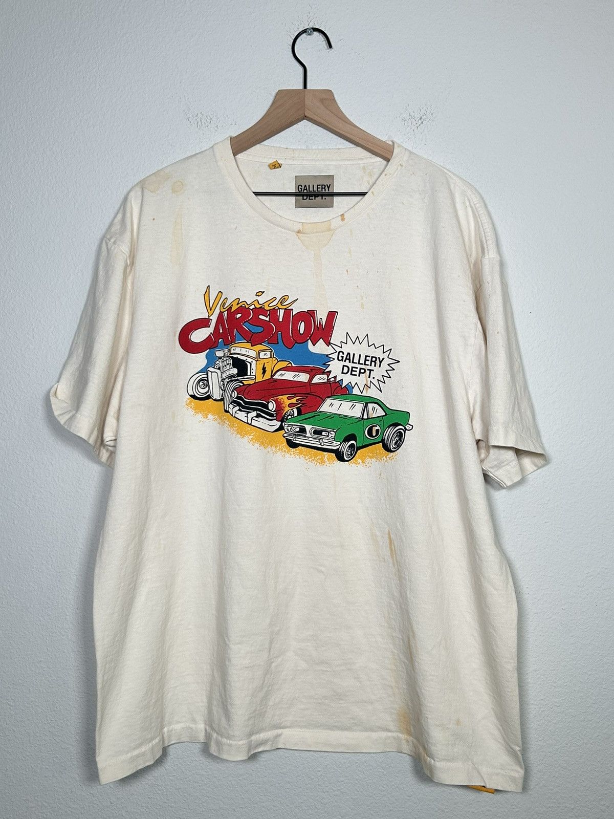 Gallery Dept. Venice Carshow Oversized Logo tee Size US XL / EU 56 / 4 - 1 Thumbnail