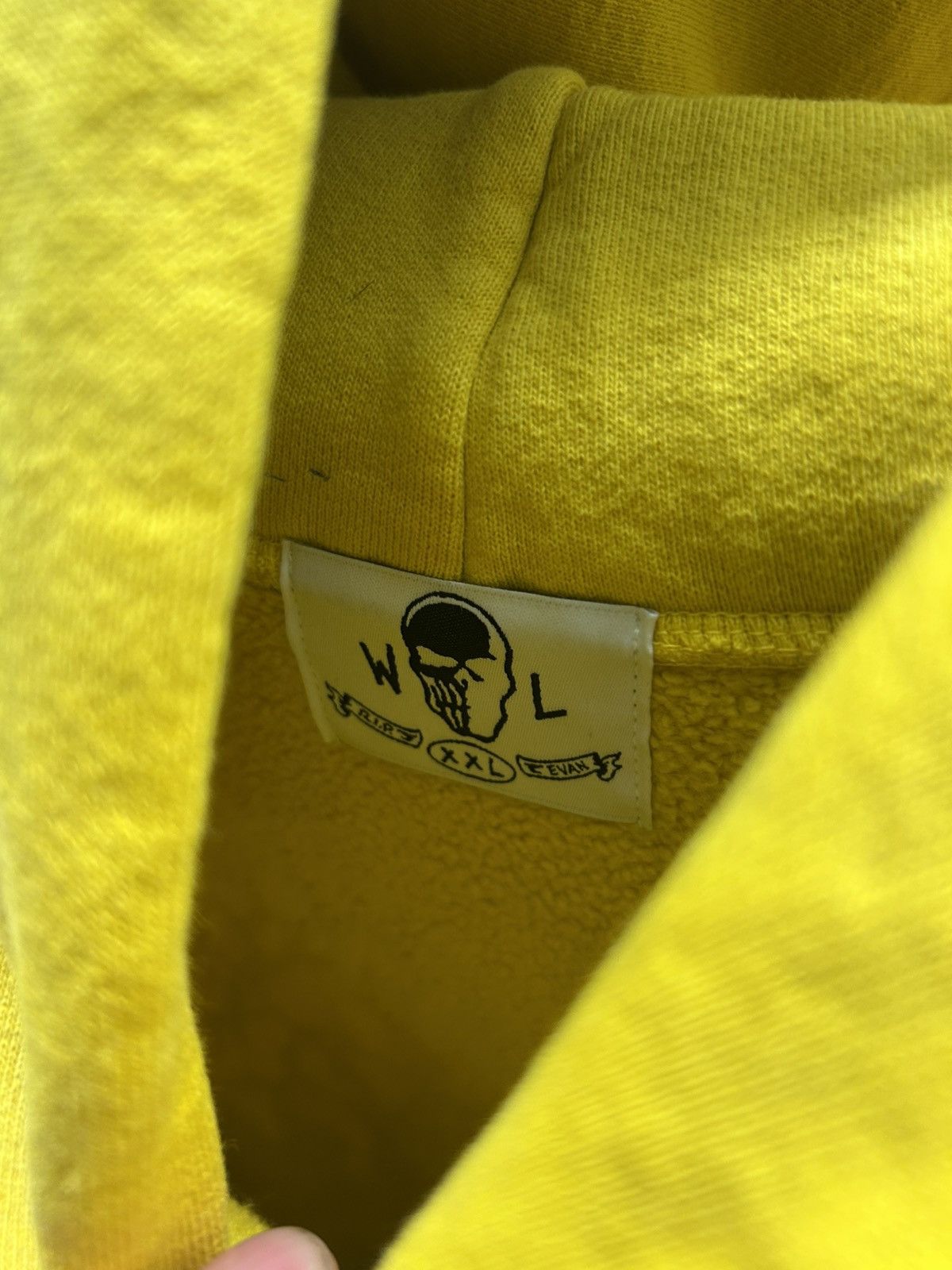 Warren Lotas Warren Lotas Pistol Crew Yellow Hoodie Size US XXL / EU 58 / 5 - 3 Thumbnail