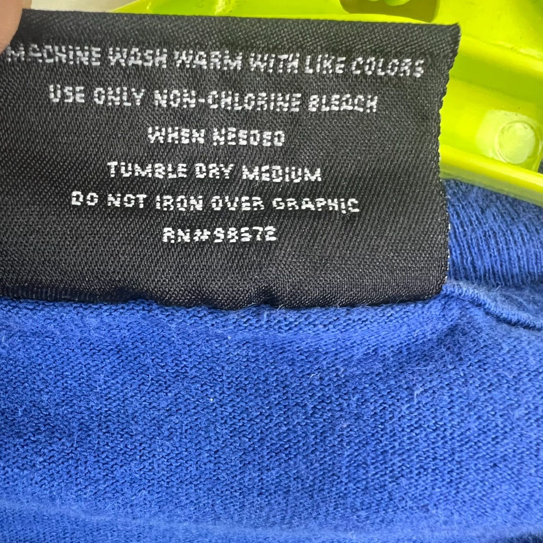 Vintage Steve & Barry's College Graphic T-Shirt Men's XL Blue Barney Adventure Time Size US XL / EU 56 / 4 - 5 Thumbnail