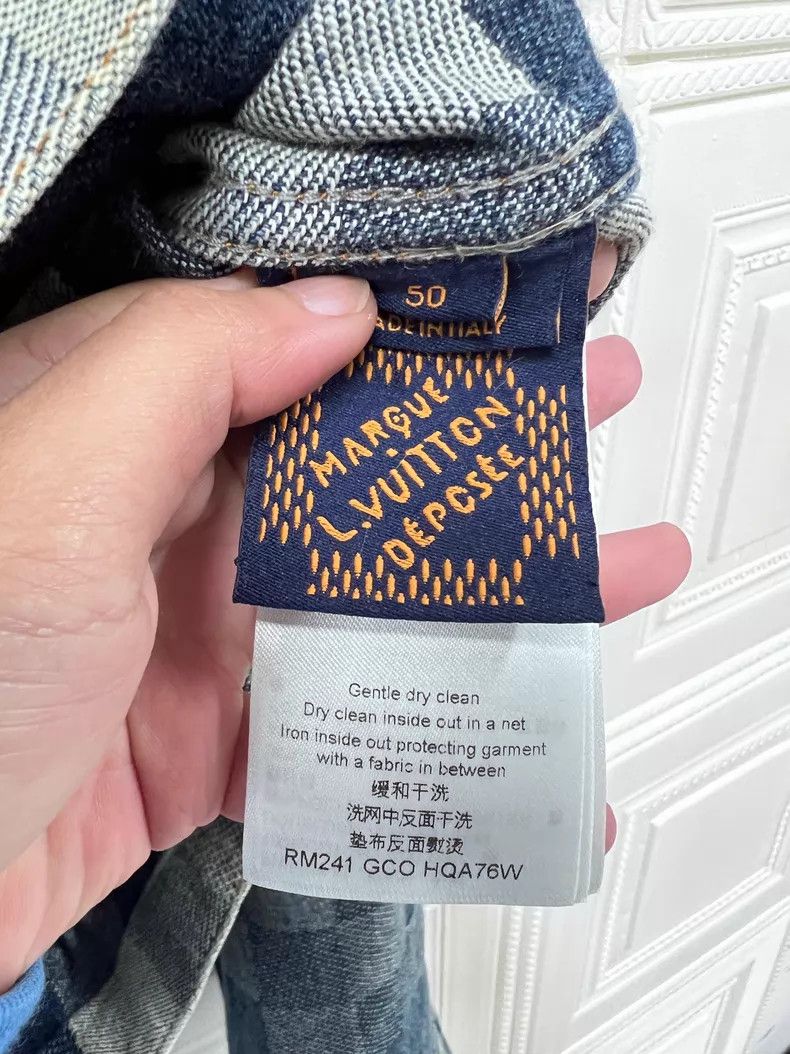 Louis Vuitton Louis Vuitton Fei Dong Co-branded Blue Mosaic Checkerboard Size US M / EU 48-50 / 2 - 4 Thumbnail