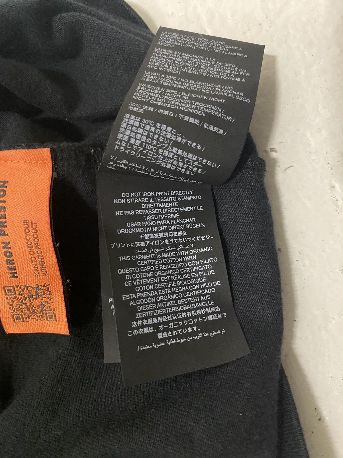 Heron Preston Heron Preston graphic t-shirt Size US M / EU 48-50 / 2 - 11 Thumbnail