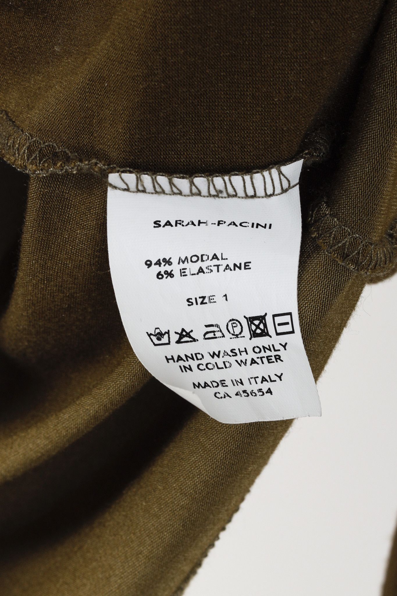 Sarah Pacini Sarah Pacini Olive Tank/Sweater Set Size S / US 4 / IT 40 - 11 Thumbnail