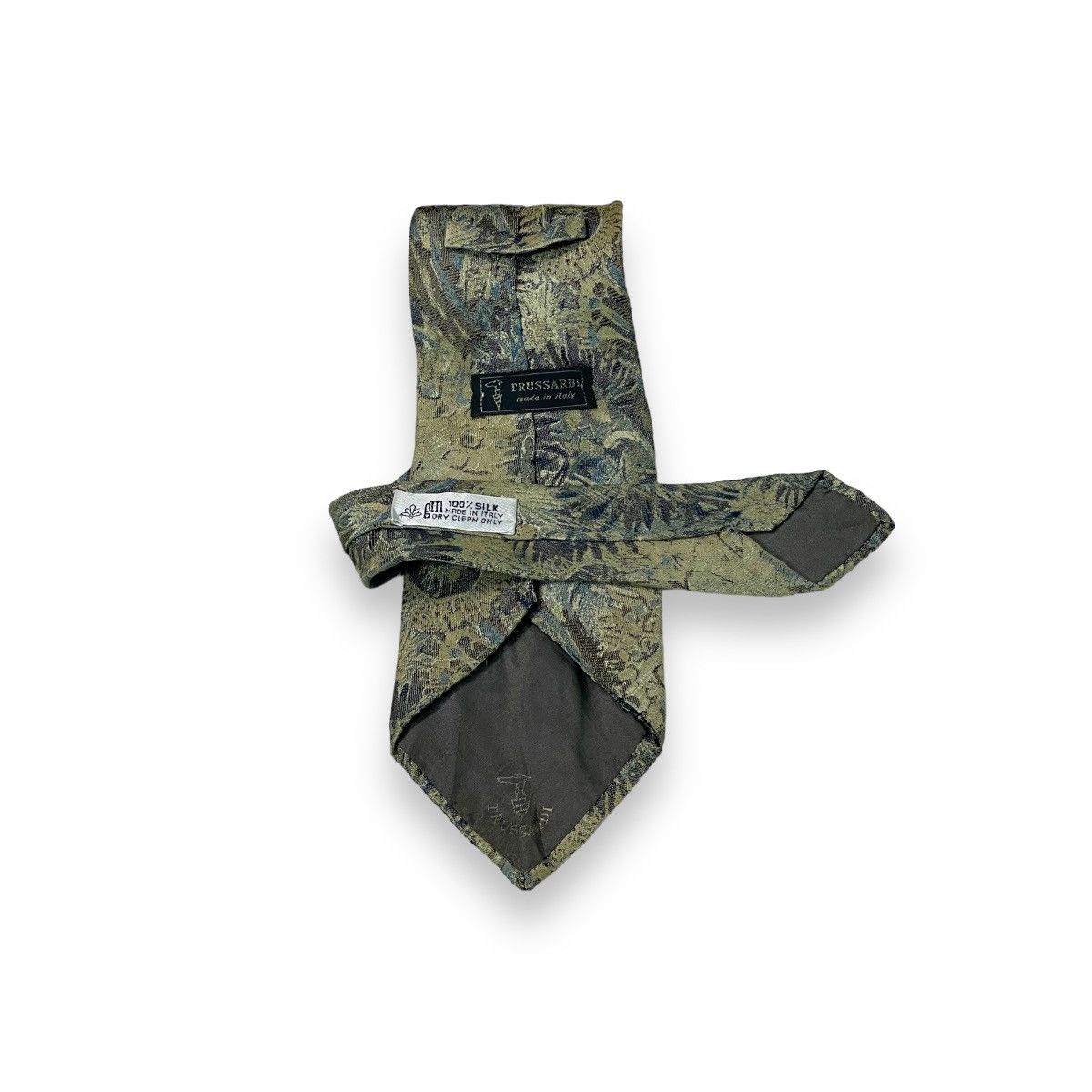 Trussardi 🔥LAST PRICE🔥 Vintage Trussardi Floral Silk Ties Size ONE SIZE - 1 Thumbnail