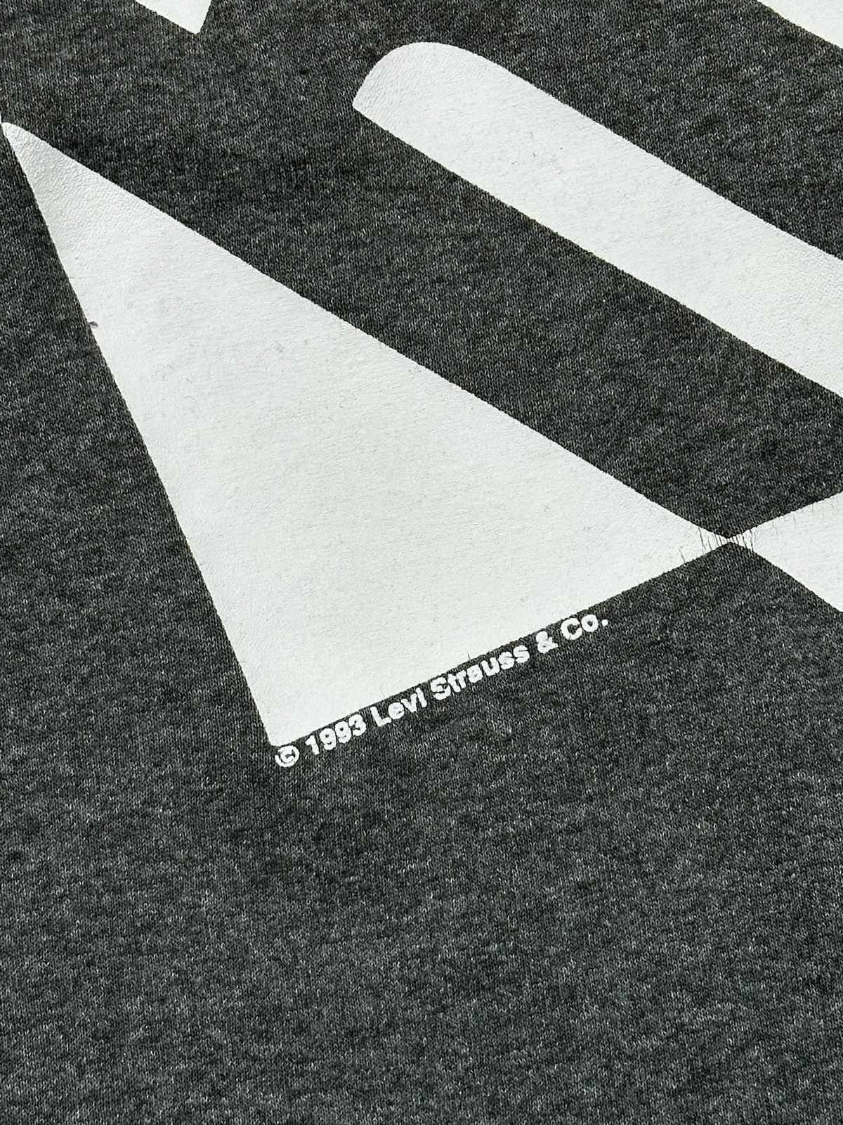 Levi's × Vintage Vintage 1993 Levis tShirt real 501 tee Size US L / EU 52-54 / 3 - 2 Thumbnail
