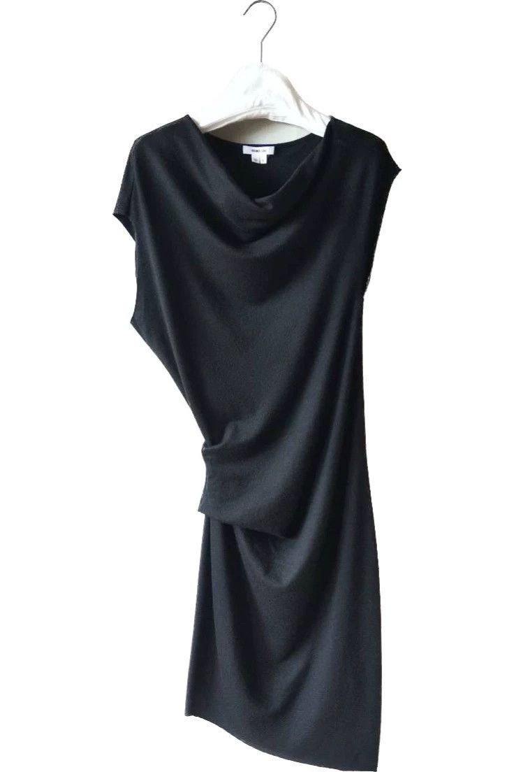 Helmut Lang HELMUT LANG Irregular knotted wool dress Size S / US 4 / IT 40 - 8 Thumbnail