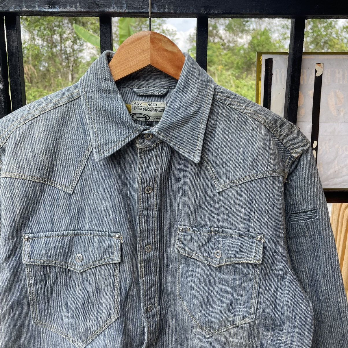 Japanese Brand 🔥🇯🇵Dogman Stoned Washed Double Pocket Denim Chore Jacket Size US M / EU 48-50 / 2 - 6 Thumbnail