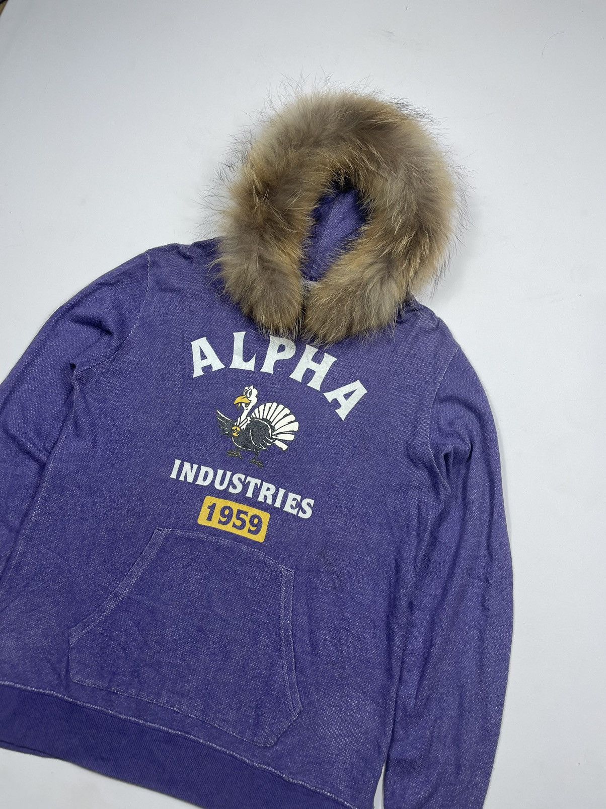 Alpha Industries × If Six Was Nine × Japanese Brand Alpha Industries SAMPLE fur Hoodie ifsixlgb japan style Size US M / EU 48-50 / 2 - 2 Thumbnail