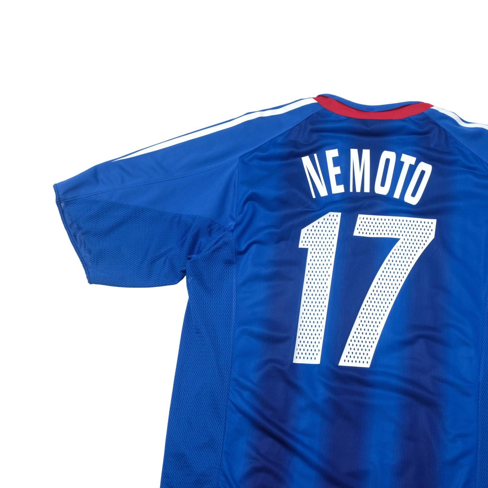 Adidas 2004/06 Japan Home Shirt Adidas Nemoto Player Issue (M/L) Size US M / EU 48-50 / 2 - 4 Thumbnail