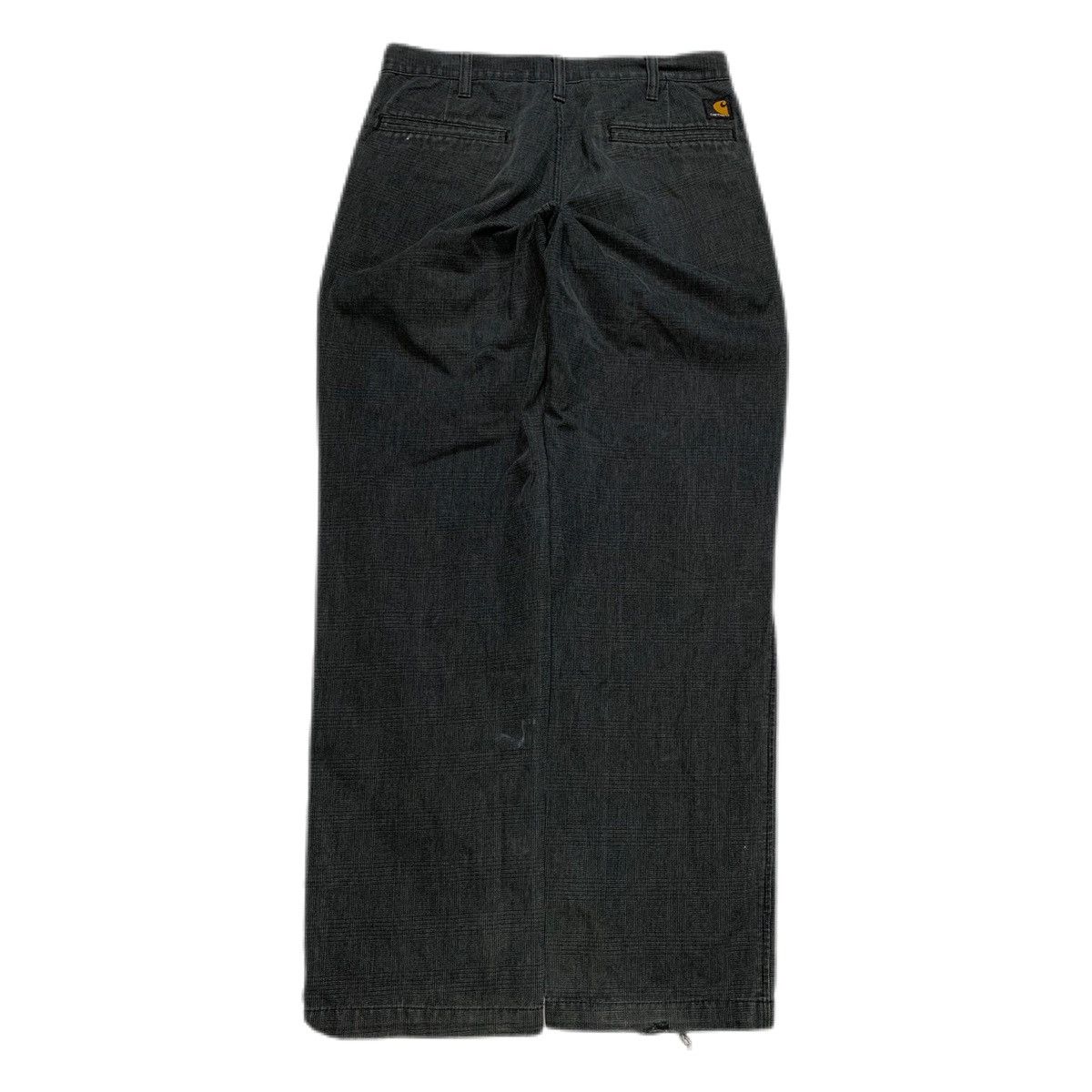 Carhartt Y2k 2000s vintage faded grey / black Carhartt trousers Size US 29 - 2 Thumbnail