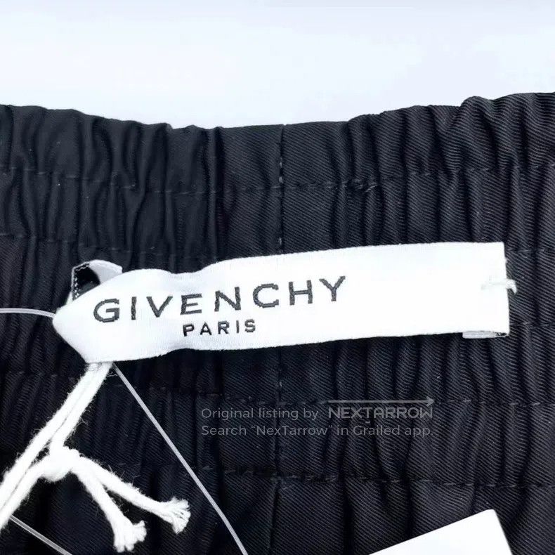Givenchy Givenchy Size56 Black nylon casual trousers Size US 30 / EU 46 - 3 Thumbnail