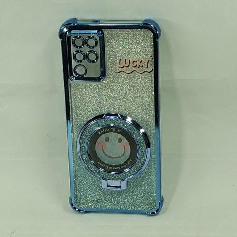 Samsung Glitter Phone Case w/ Ring Stand for Samsung A12 Blue Size ONE SIZE - 1 Thumbnail