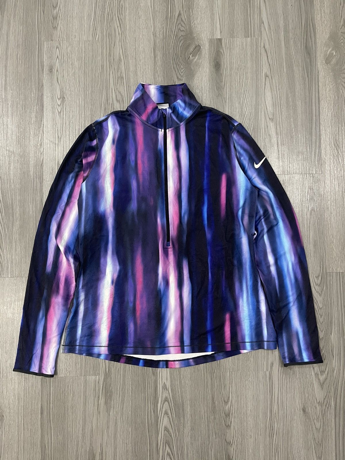 Nike Nike Dri Fit Pro Hyperwarm Arora purple Half Zip Pullover Size XL / US 12-14 / IT 48-50 - 1 Thumbnail