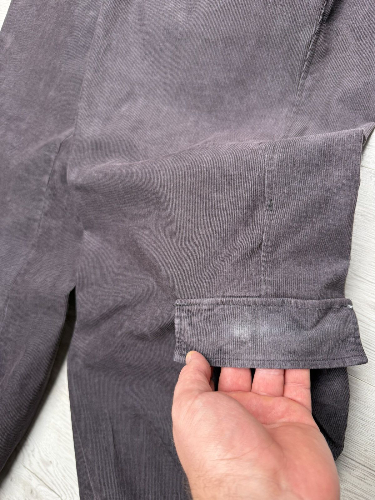 OSKA OSKA Baggy Corduroy Cargo Pants Japanese Style Size 4 Size 32" / US 10 / IT 46 - 6 Thumbnail