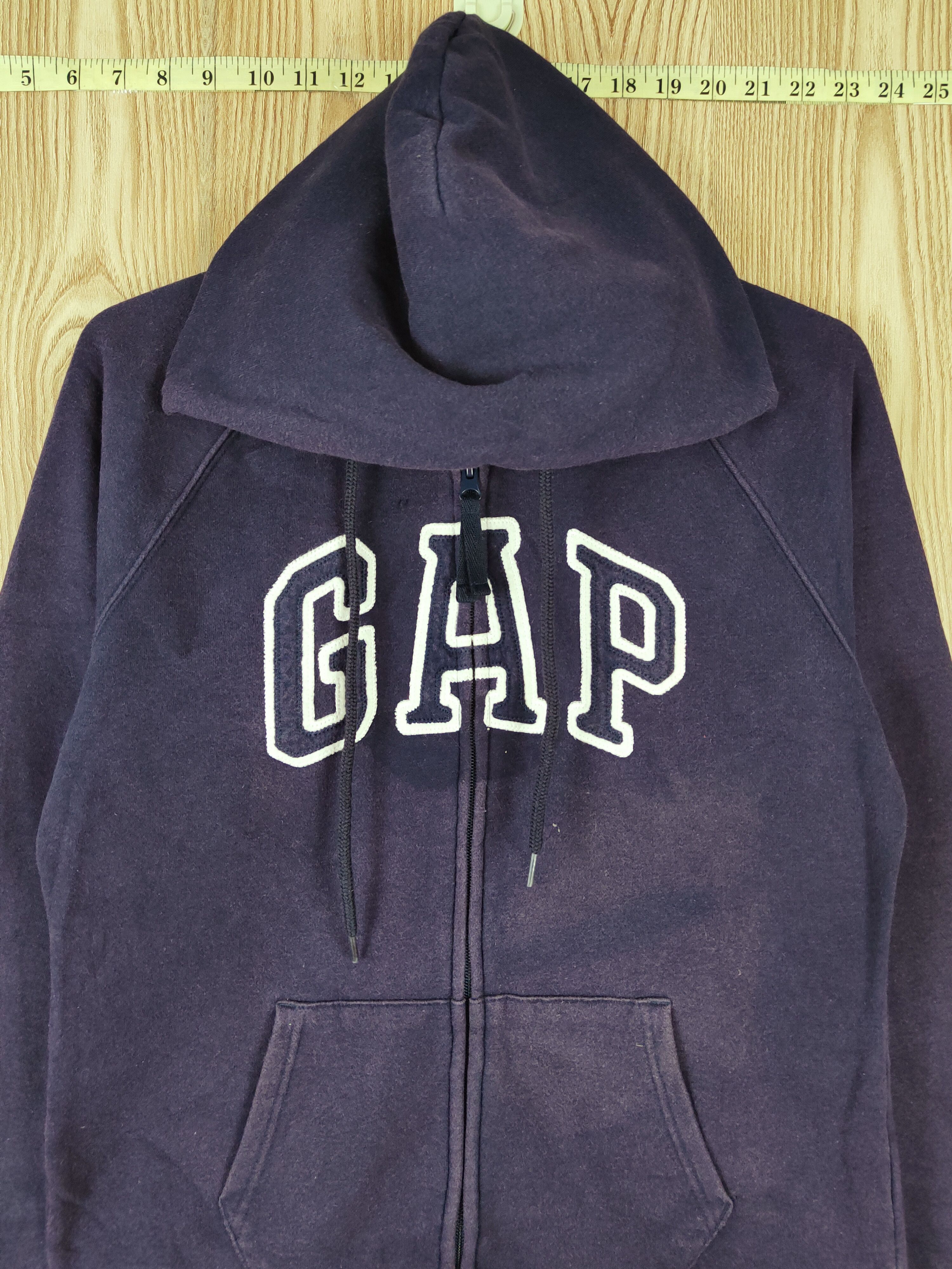 Gap × Vintage Vintage Gap Navy Hoodie Sweaters Size M / US 6-8 / IT 42-44 - 2 Thumbnail