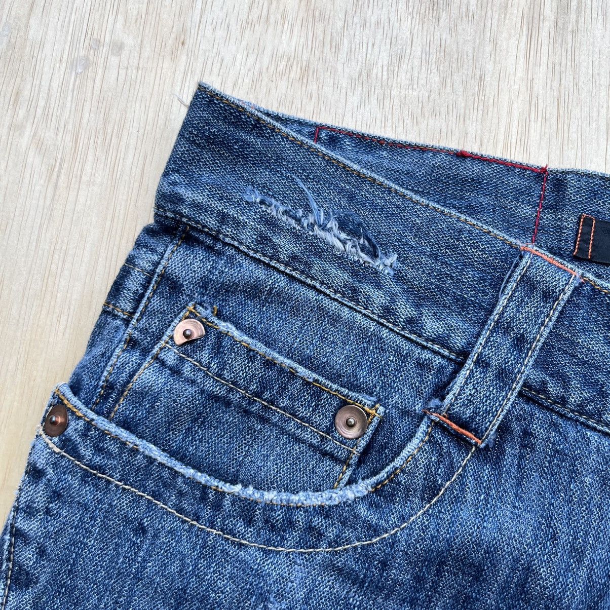 Japanese Brand DOMINATE HANDCRAFT DISTRESSED FLARE JEANS LIKE TORNADO MART Size US 30 / EU 46 - 4 Thumbnail