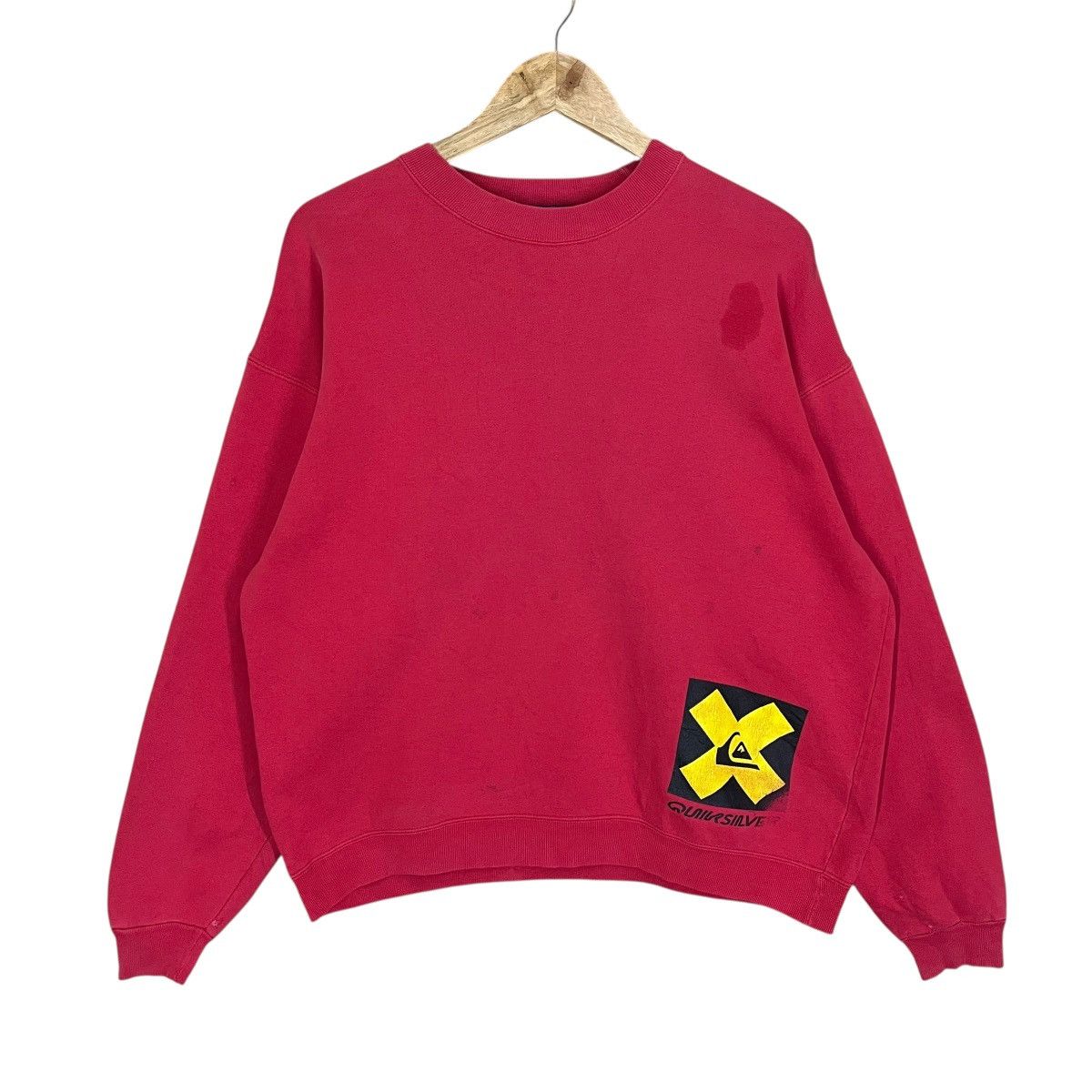 Quiksilver Vintage 90s Quiksilver Big Logo Crewneck Sweatshirt Size US M / EU 48-50 / 2 - 1 Thumbnail