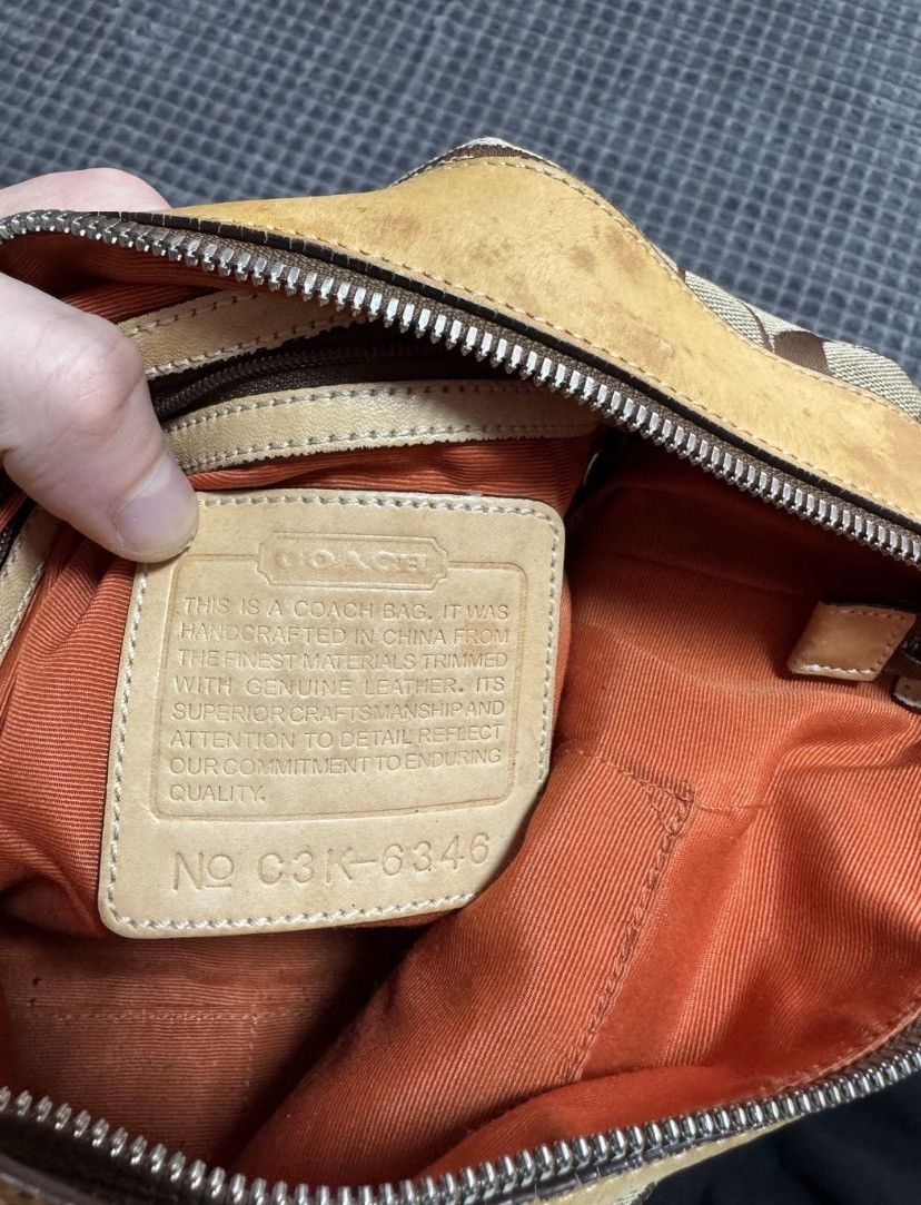 Coach × Vintage Coach Vintage Rare Leather Bag Size ONE SIZE - 6 Thumbnail