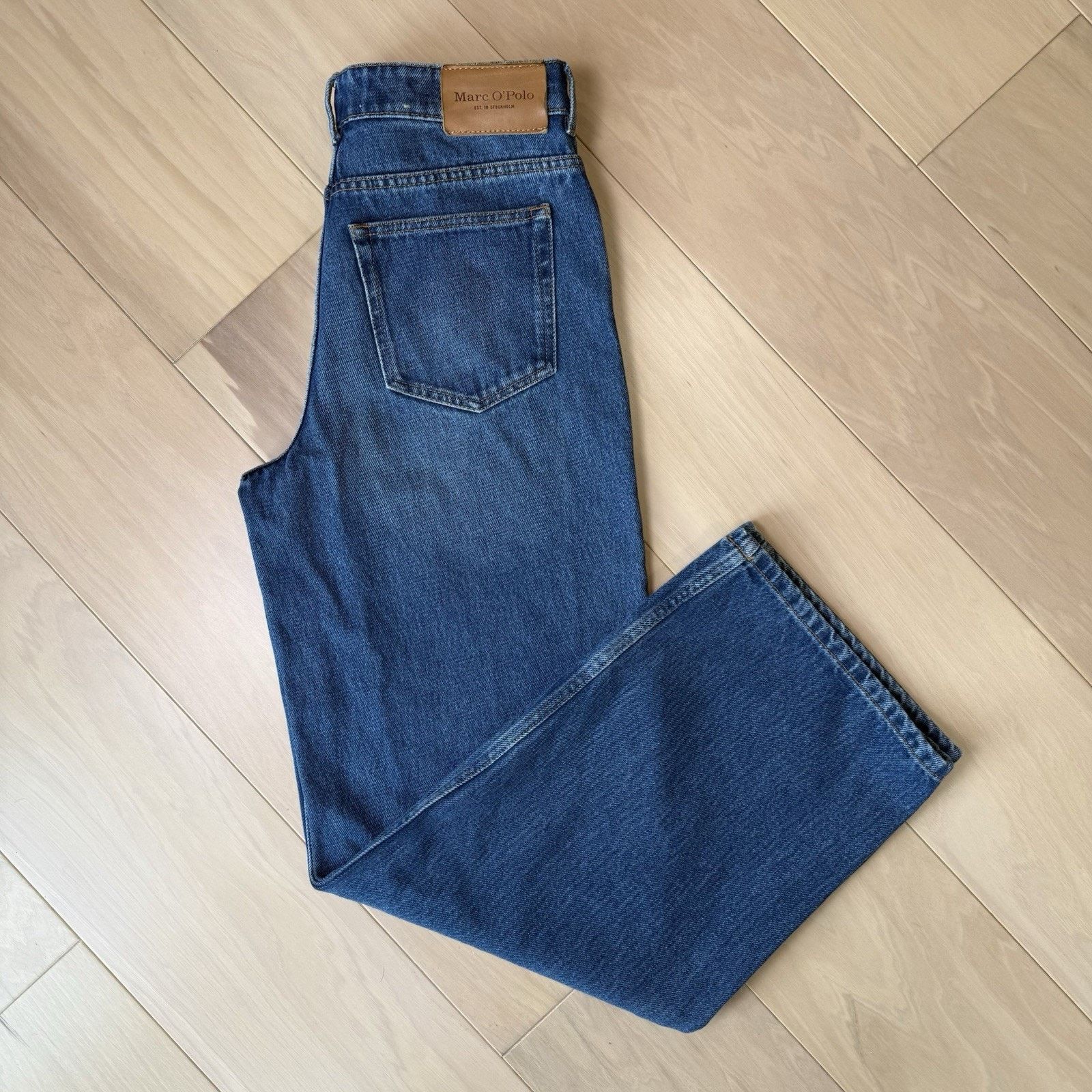Marc O'Polo Marc O'Polo Sodra Jeans Women's 28 Blue Wide Leg High Rise Size 28" / US 6 / IT 42 - 2 Thumbnail