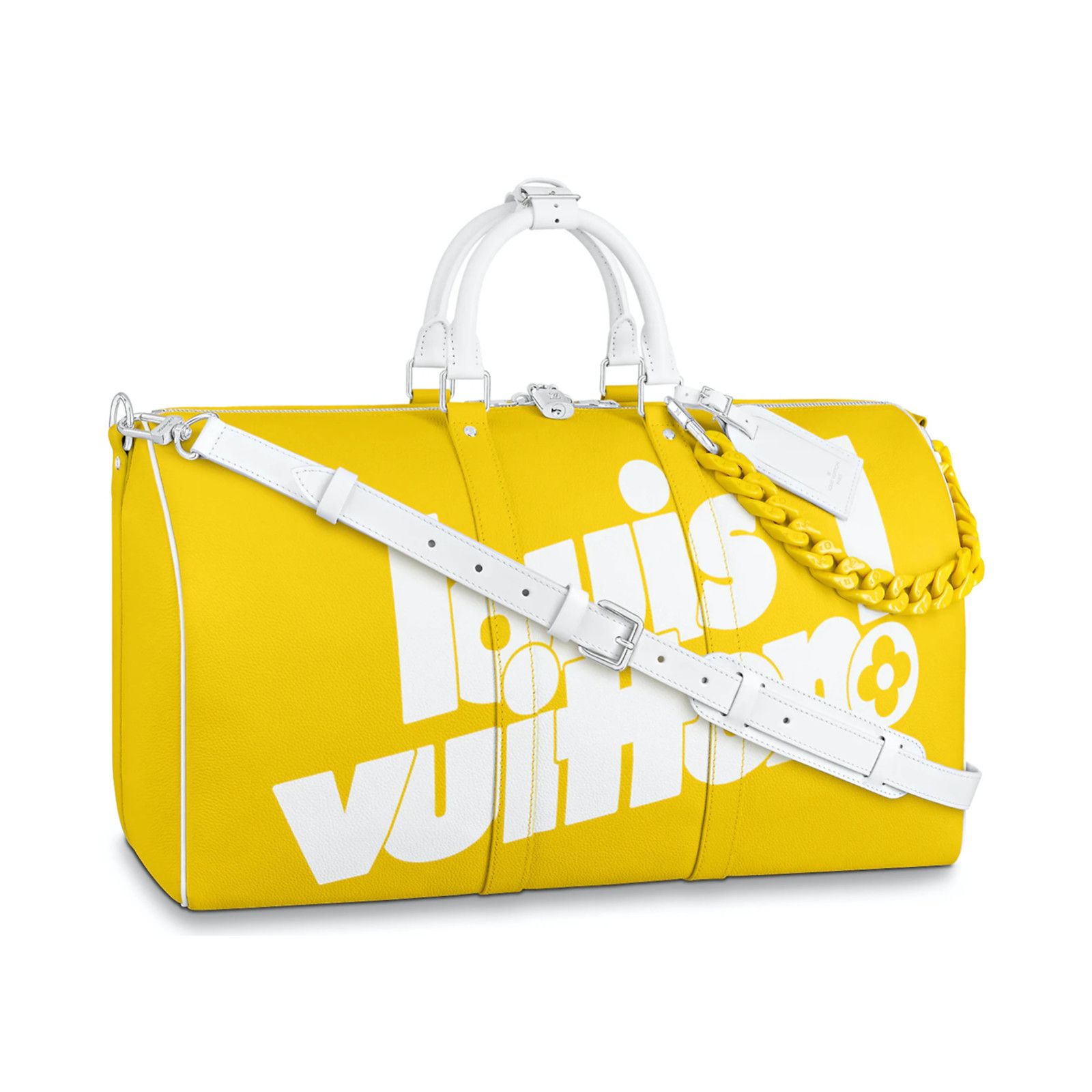 Louis Vuitton Louis Vuitton Keepall Bandouliere Exclamation Travel Bag Size ONE SIZE - 1 Thumbnail