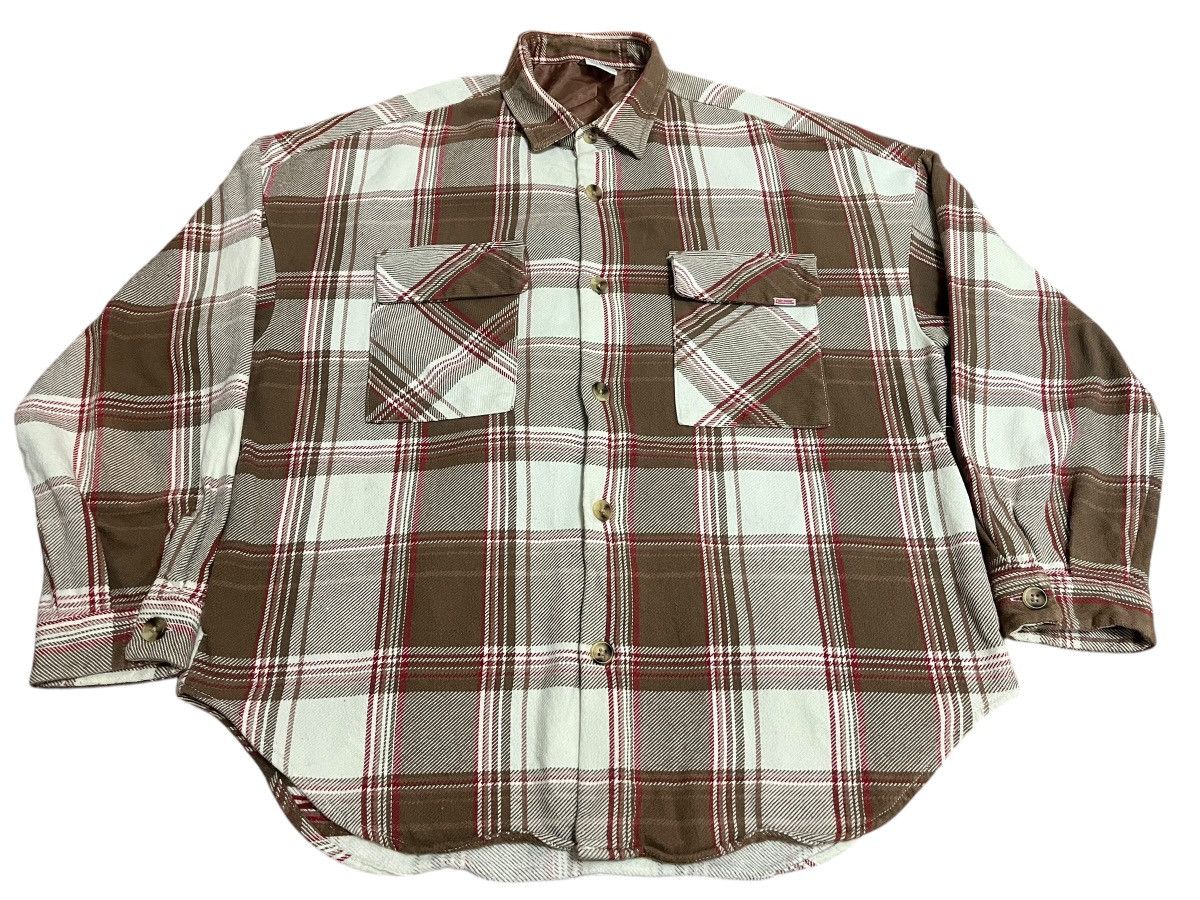 Big Mac × Flannel Vintage 80s Big Mac Jc penny Flannel jacket Size US L / EU 52-54 / 3 - 3 Thumbnail