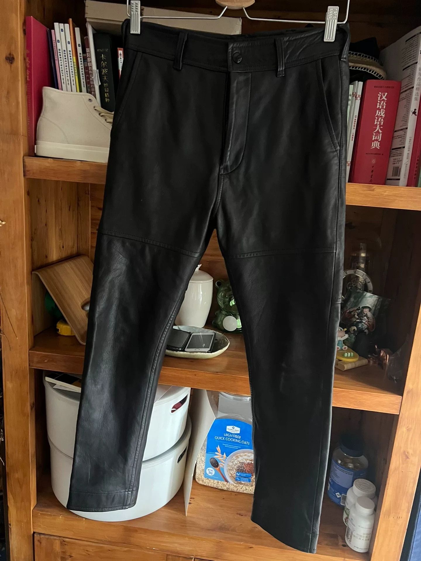 Porter Classic Porter Classic Black Deerskin Leather Pants Size US 38 / EU 54 - 4 Thumbnail