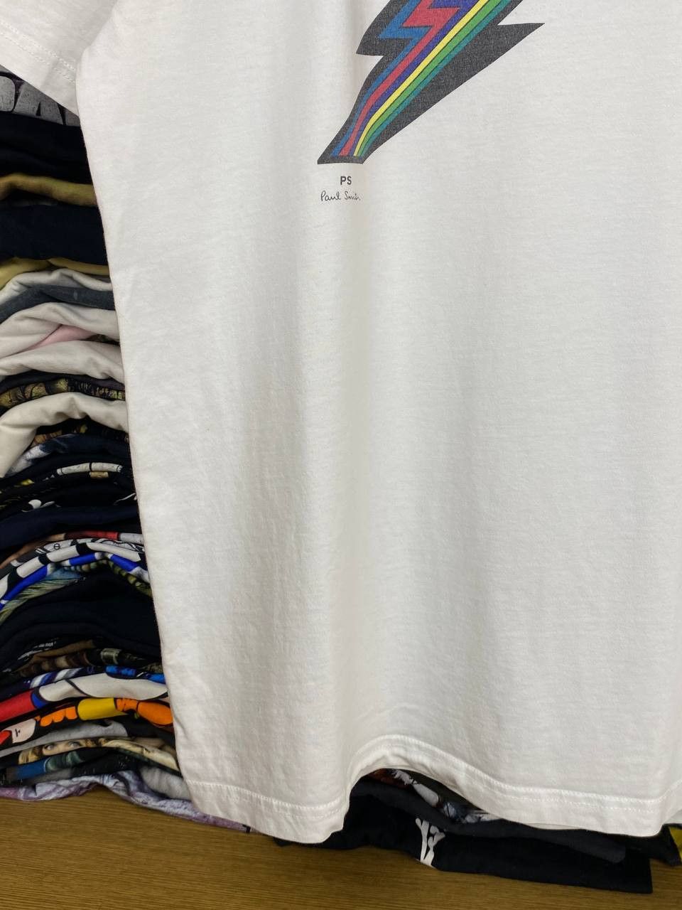 Paul Smith PS by Paul Smith "Rainbow Lightning" y2k Graphic Tee Size US S / EU 44-46 / 1 - 6 Thumbnail
