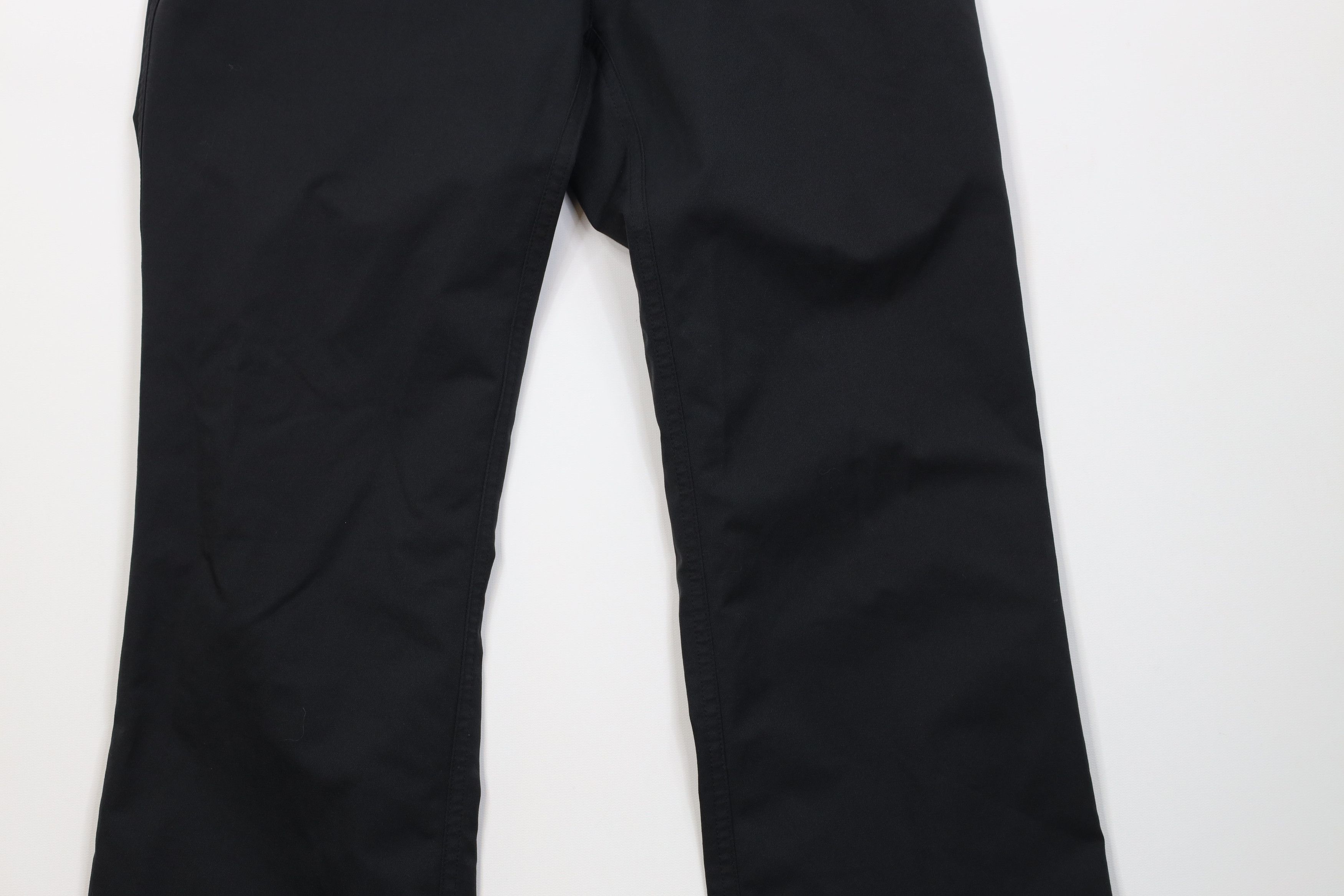 Adidas Vintage Y2K Adidas Golf Flared Wide Leg Chino Pants Black Size 25" / US 0 / IT 36 - 4 Thumbnail