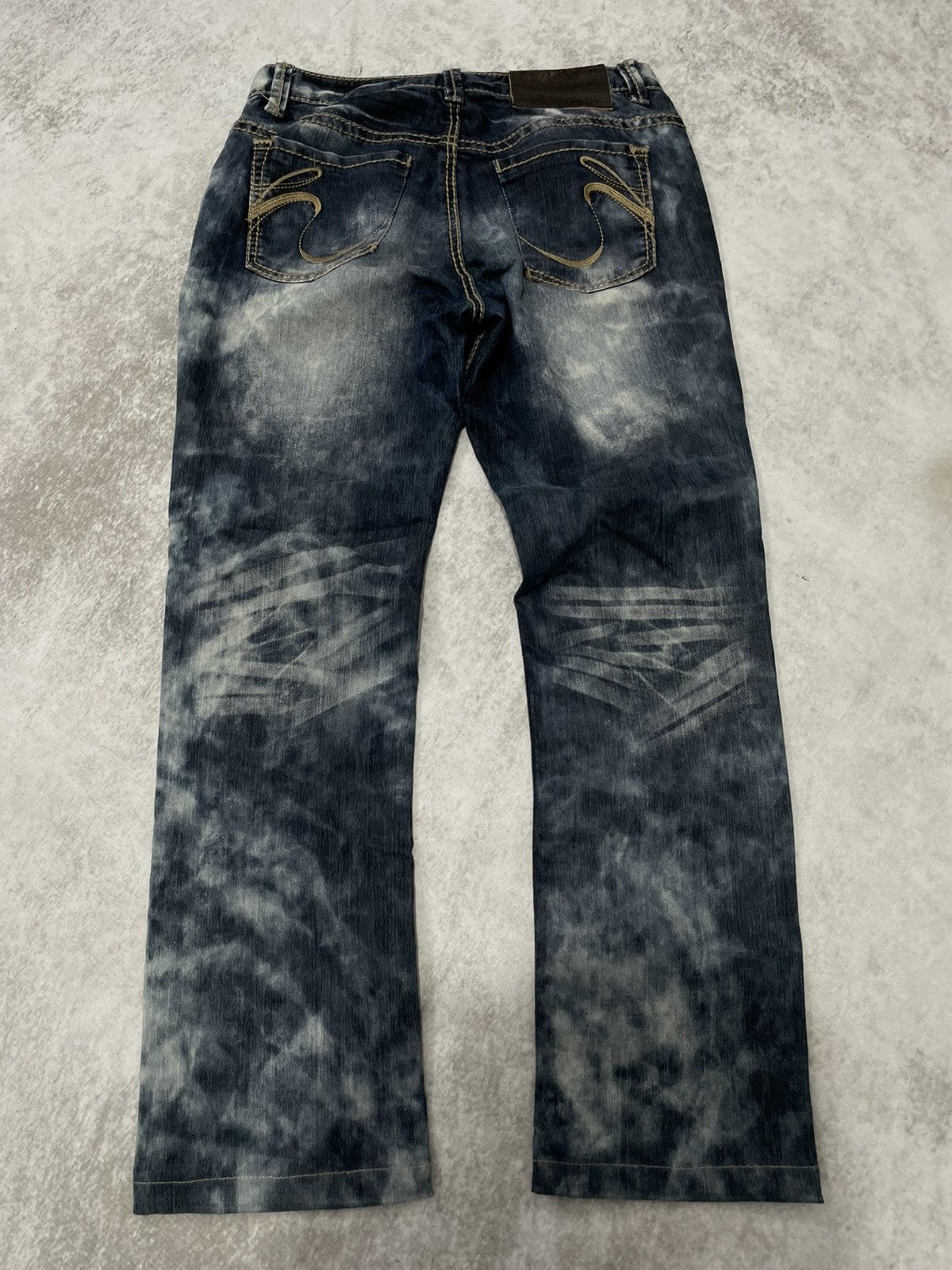 Hysteric Glamour × If Six Was Nine × Le Grande Bleu (L.G.B.) 2000s hangten japan bootcut acid wash denim Y2k style Size US 30 / EU 46 - 6 Thumbnail