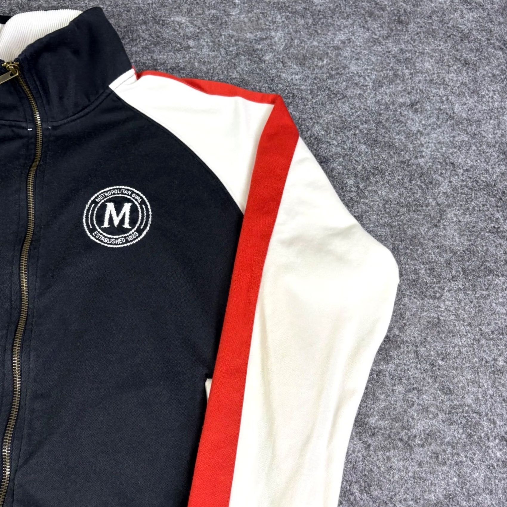 Nike Nike Jacket Mens L Metropolitan Oval Soccer Track Black White Red Size US L / EU 52-54 / 3 - 6 Thumbnail
