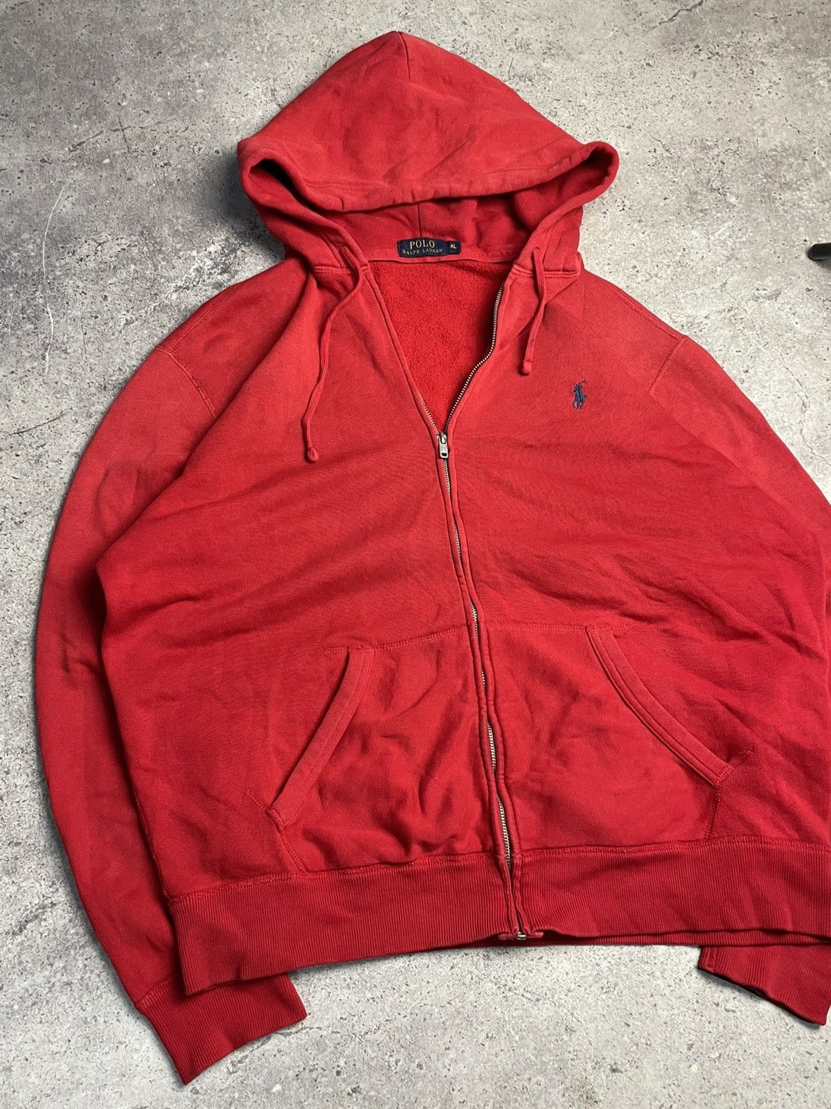 Polo Ralph Lauren Y2K Vintage Polo Ralph Lauren Zip Up Hoodie Streetwear Rare Size US XL / EU 56 / 4 - 2 Thumbnail