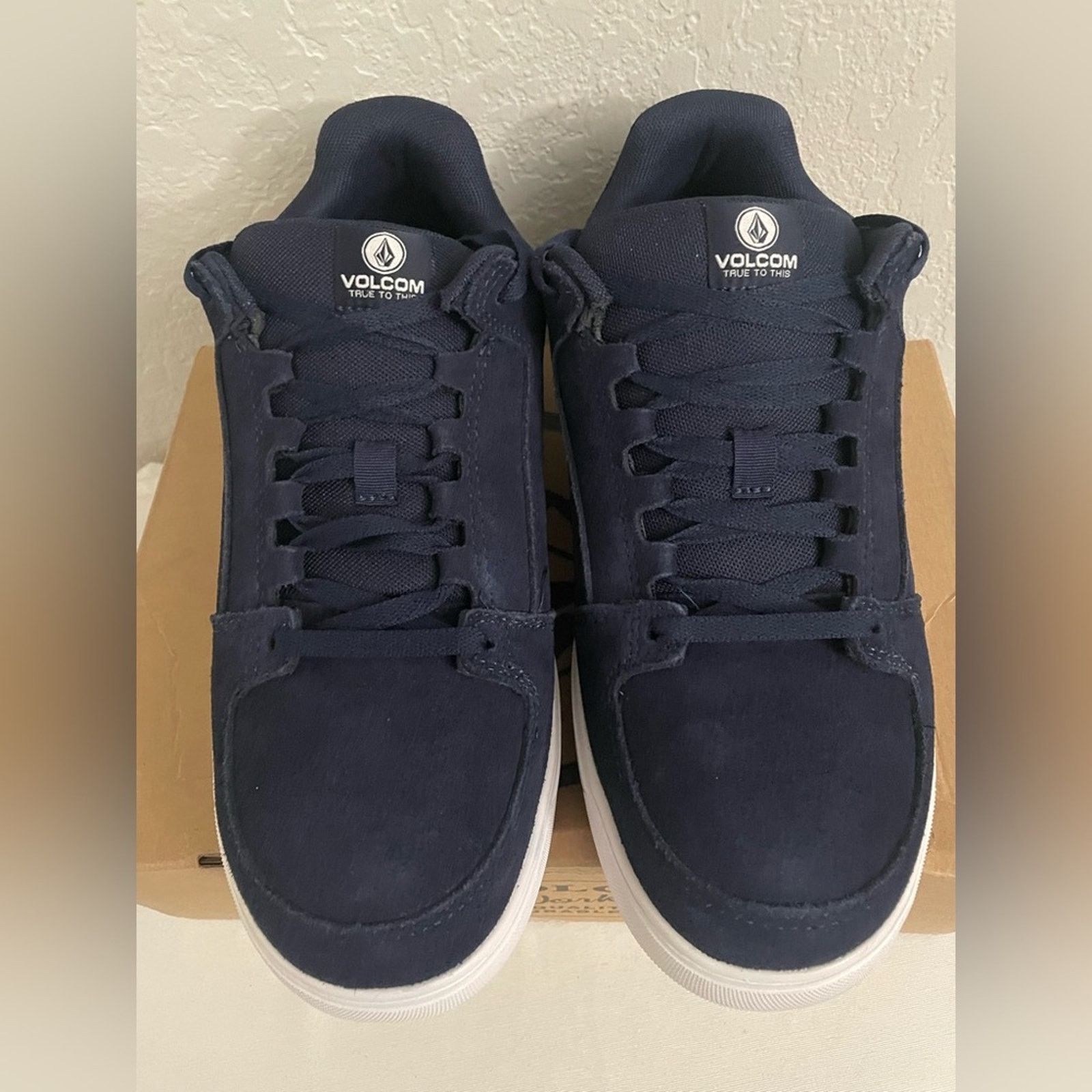 Volcom Volcom Evolve Men Safety Toe Skate Shoe Comp Toe Suede 12M Size US 12 / EU 45 - 3 Thumbnail