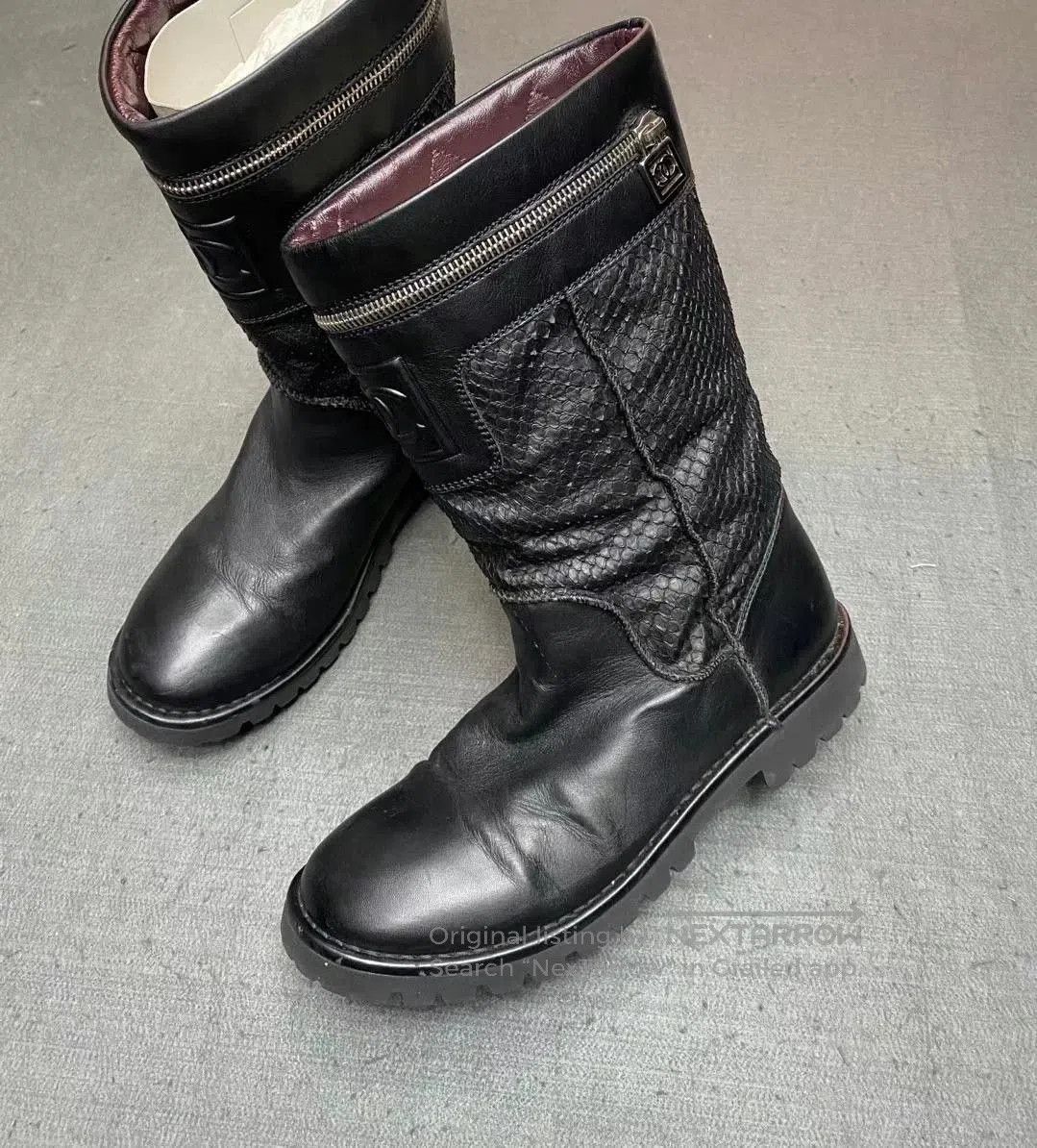 Chanel Chanel High Boots. Size US 9 / IT 39 - 2 Thumbnail