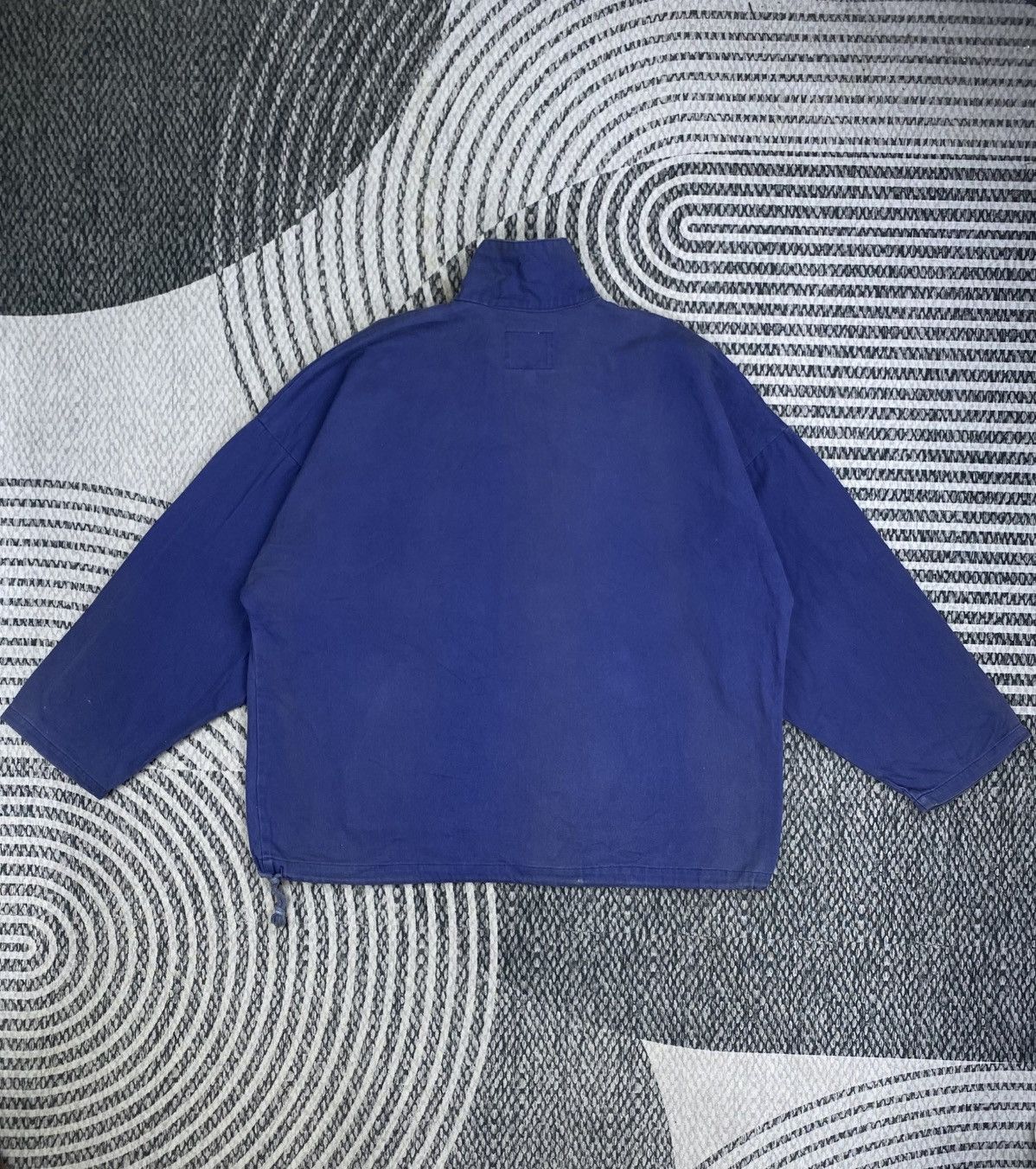 Japanese Brand Vintage Drowning Double Pocket Halfzip Sweatshirt Size US XL / EU 56 / 4 - 2 Thumbnail