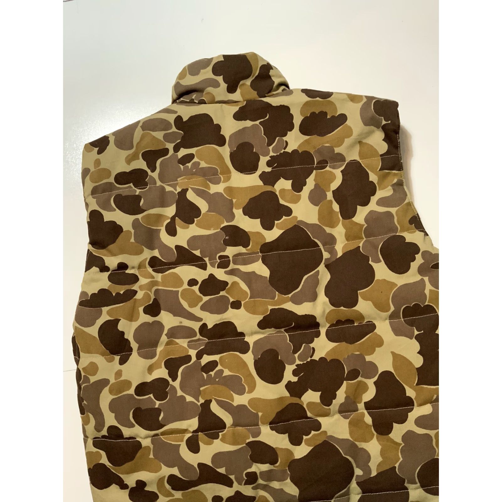 Vintage VTG 80s Out’N Praire Hunting Frogskin Camo Outdoor Reversible Vest Jacket Sz. M Size US M / EU 48-50 / 2 - 7 Thumbnail